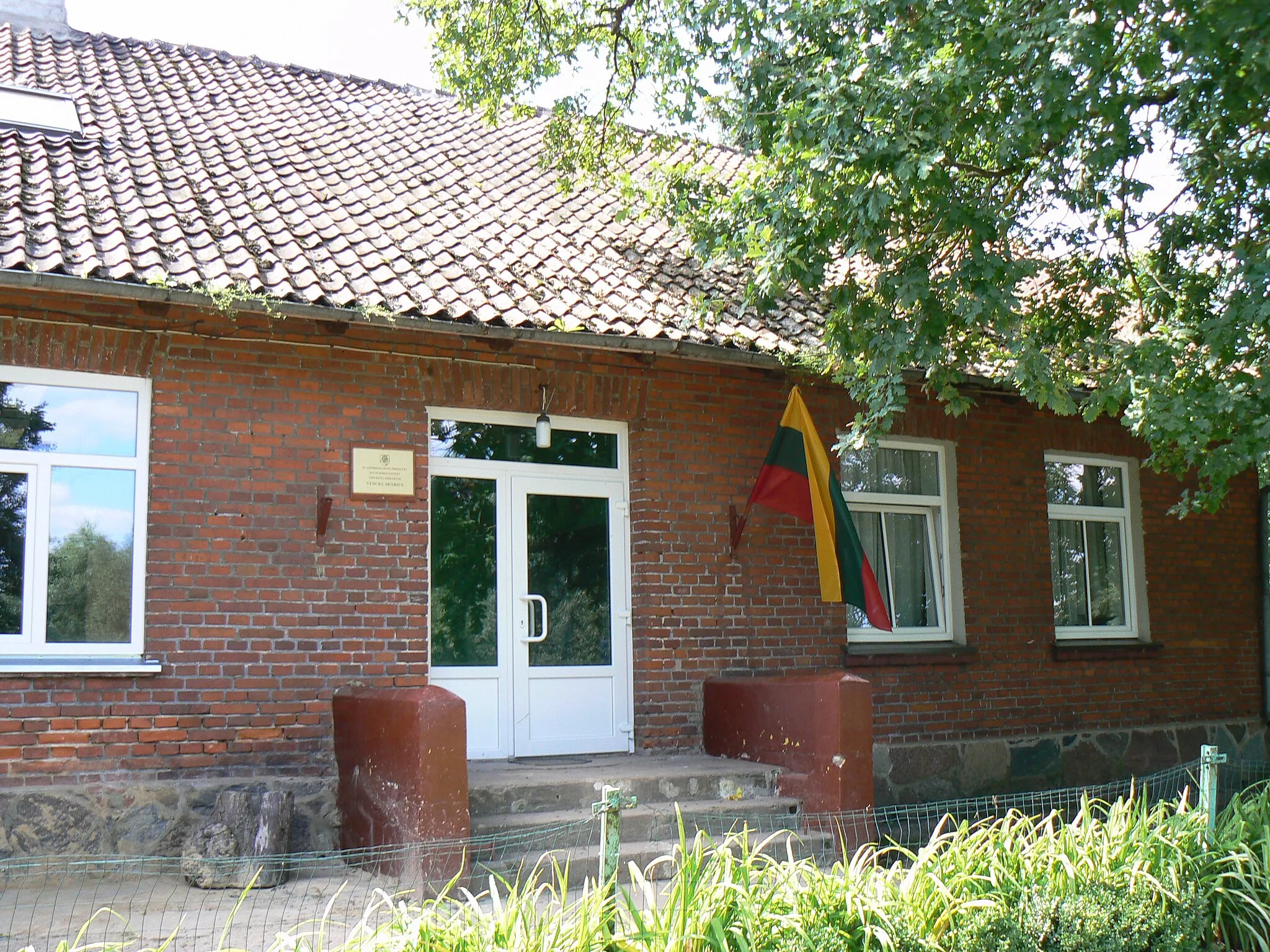 Photo showing: High school of Ieva Simonaitytė in Venckai