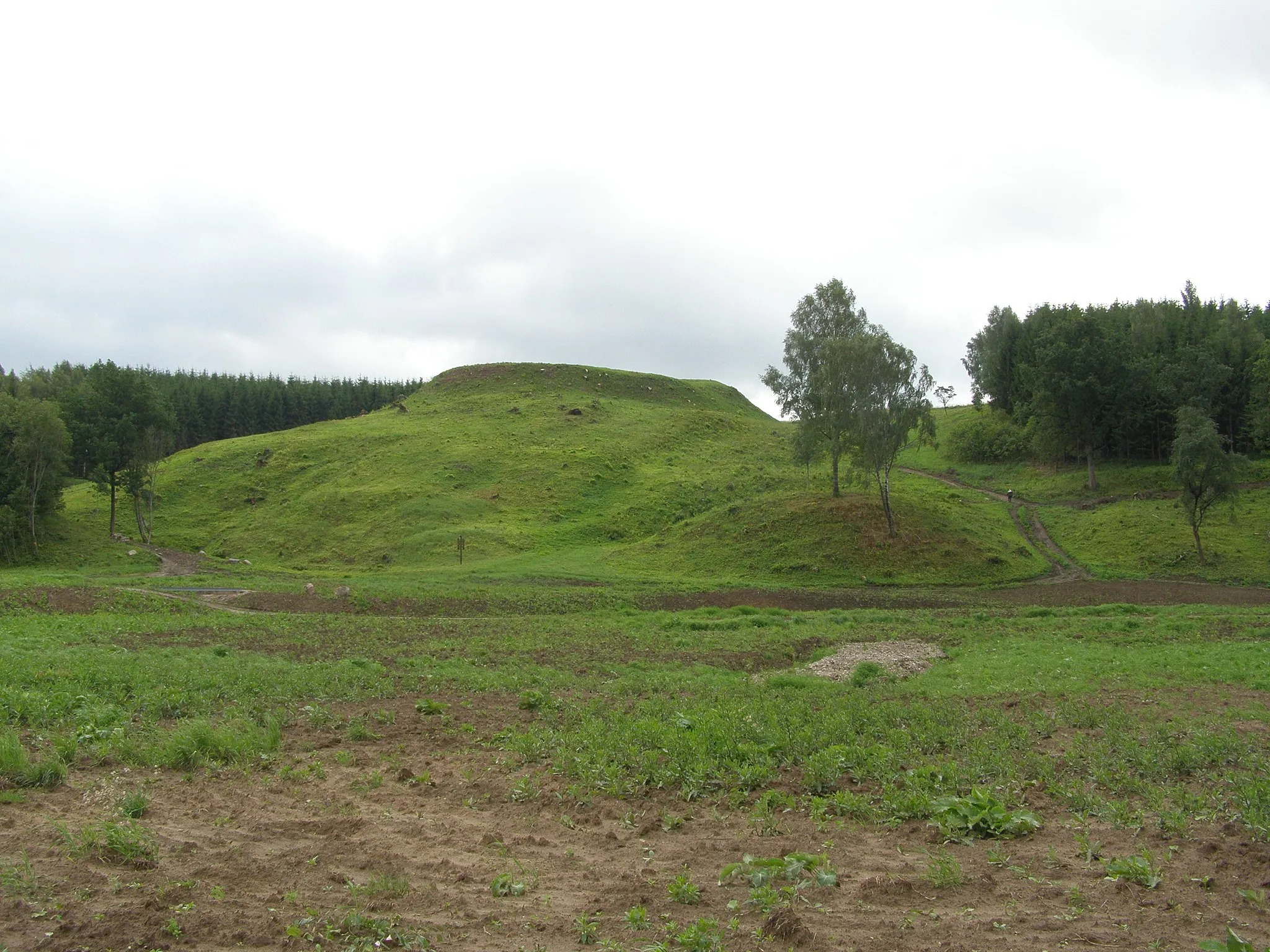 Photo showing: Kartena hillfort, Kretinga district, Lithuania