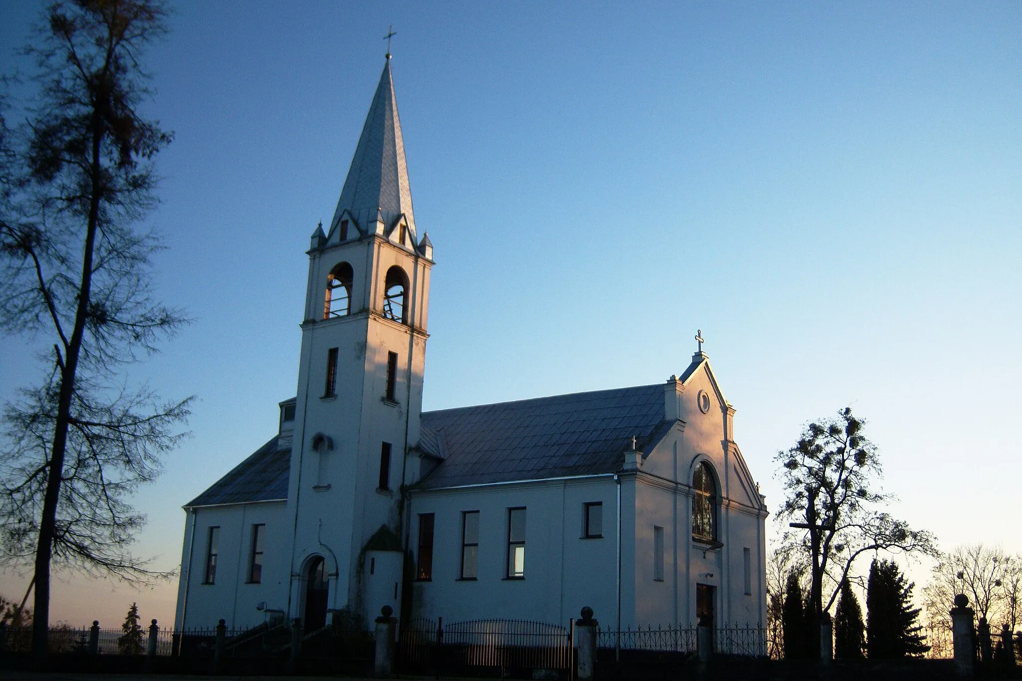 Photo showing: Išlaužas,  church, Prienai  District. Lithuania