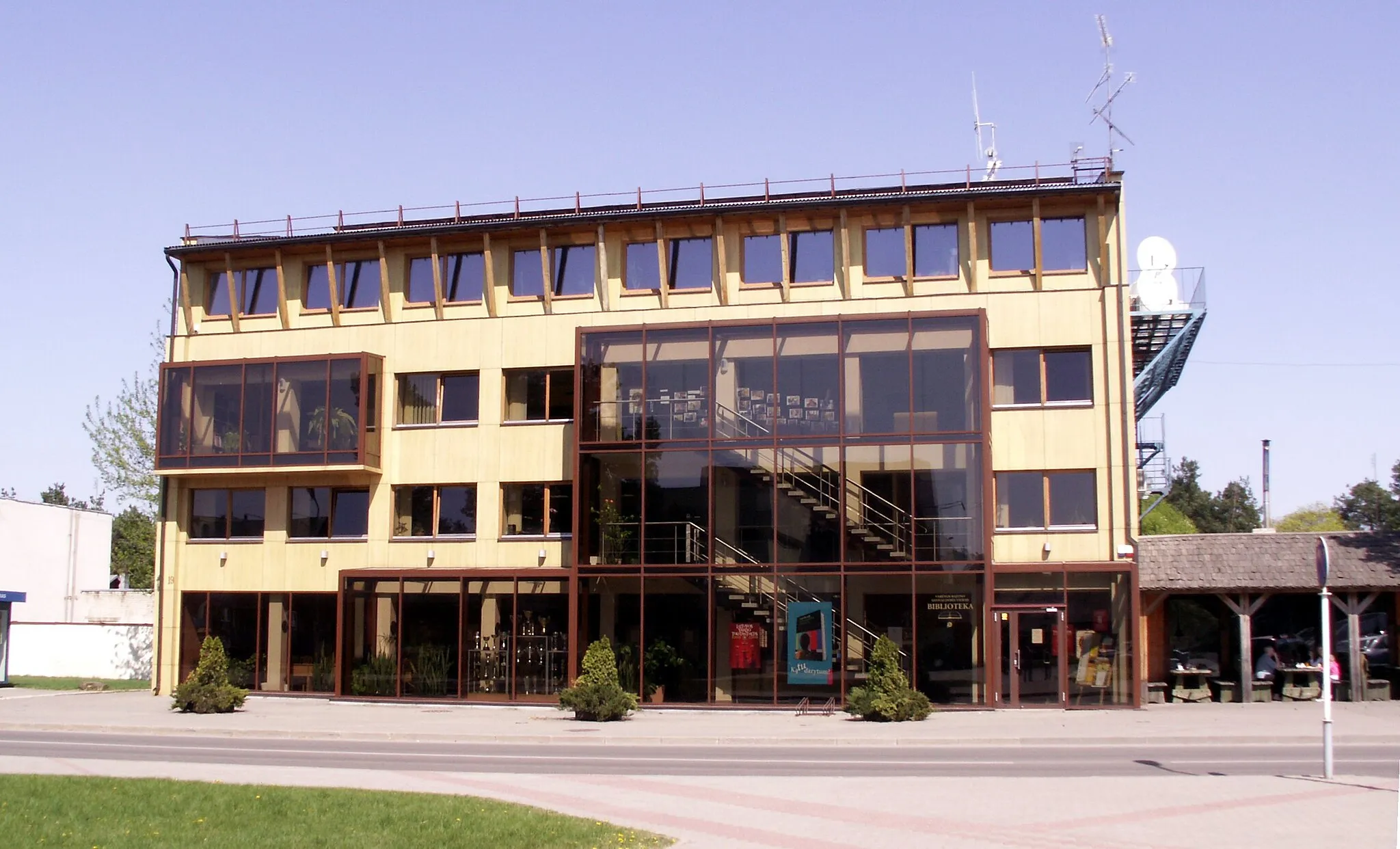Photo showing: Bibliotheca Varėna, Lithuania