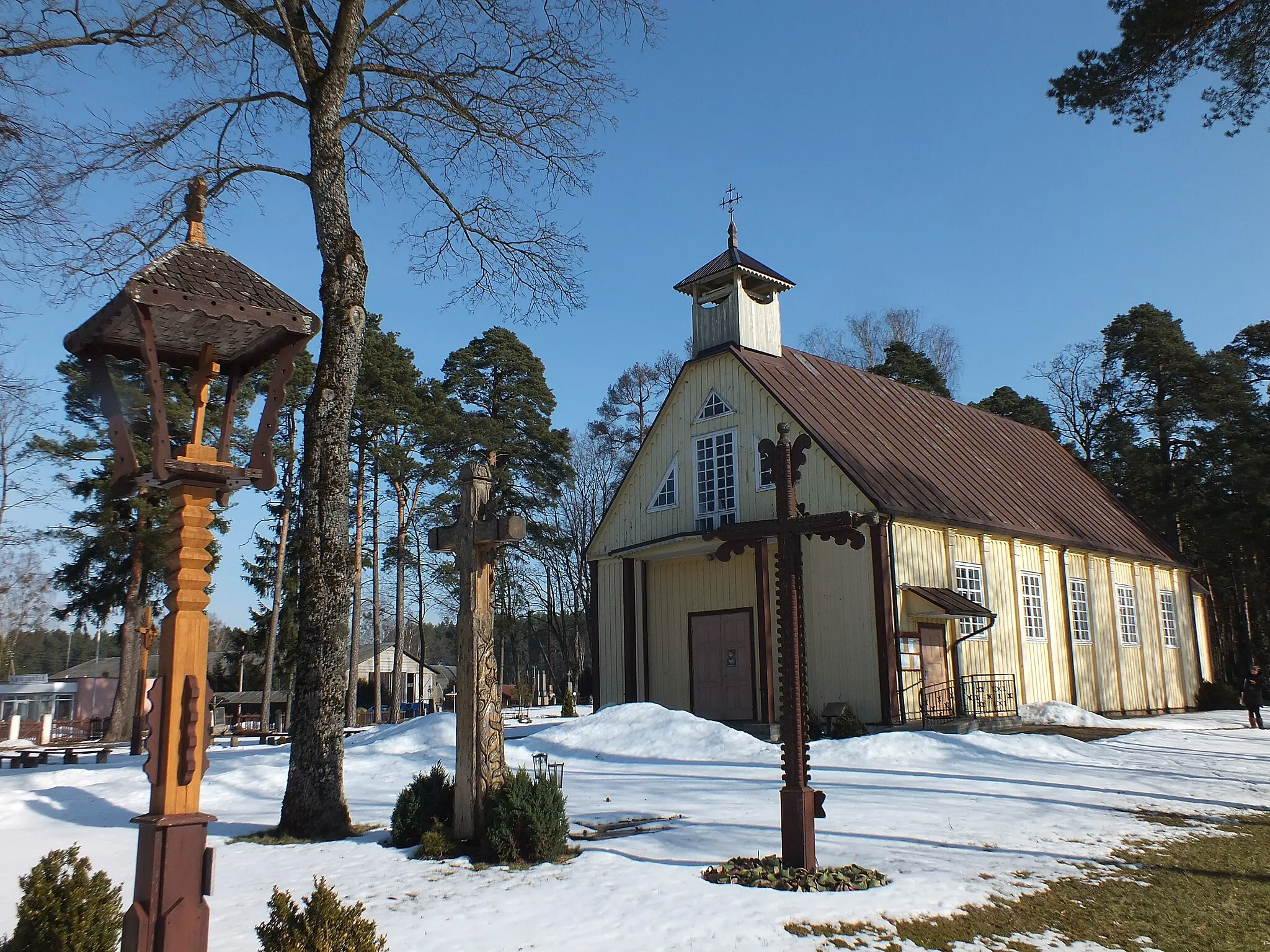 Photo showing: Lekeciai church ( 1843 )