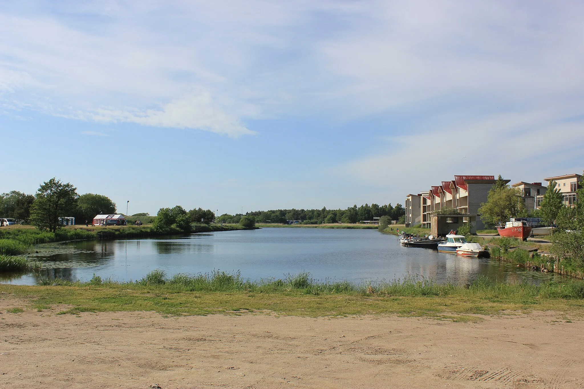 Photo showing: Šventoji - port