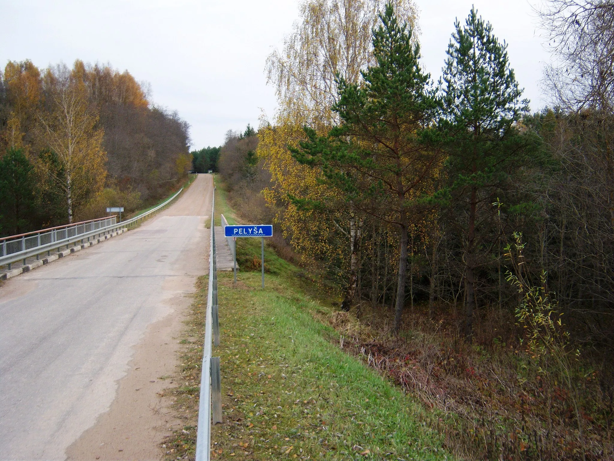 Photo showing: Pelyša River in Sedeikiai,  Anykščiai District, Lithuania