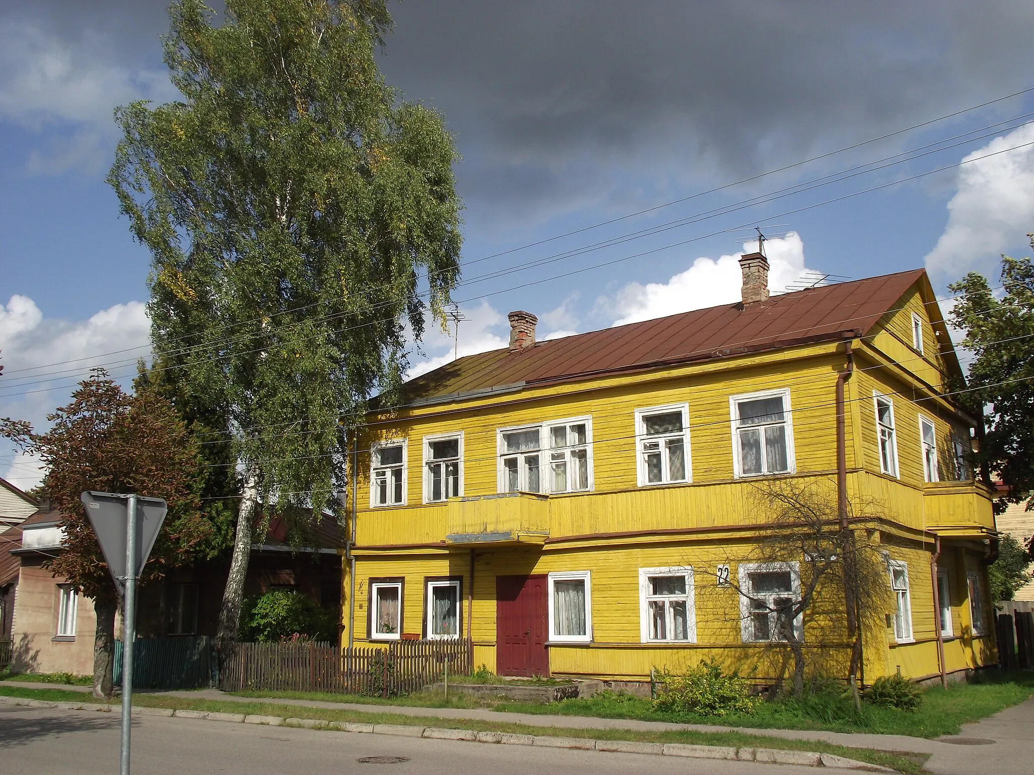 Photo showing: Kapsų / Molėtų str.