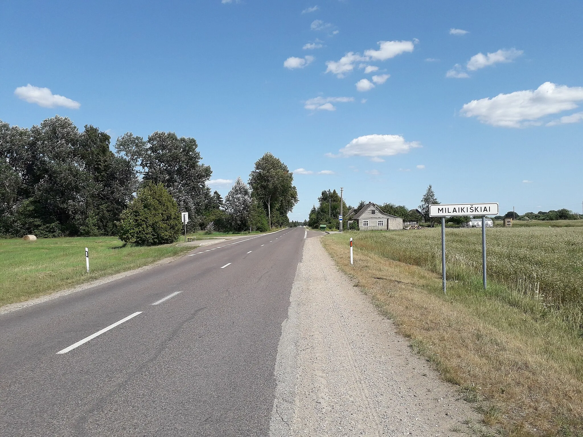 Photo showing: Mileikiškiai village in Anykščiai District, Lithuania