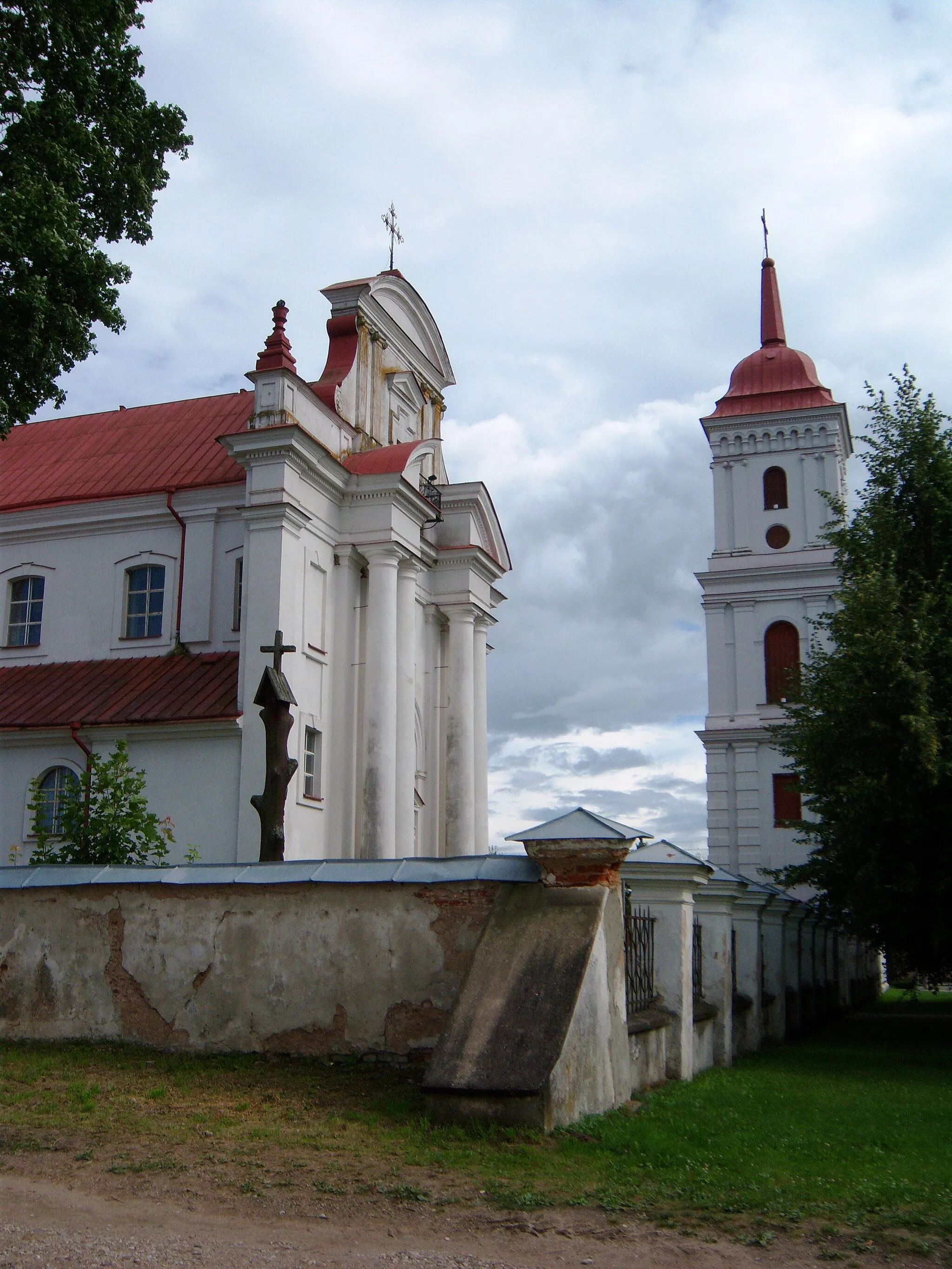 Photo showing: Troškūnai church, Anykščiai District. Lithuania