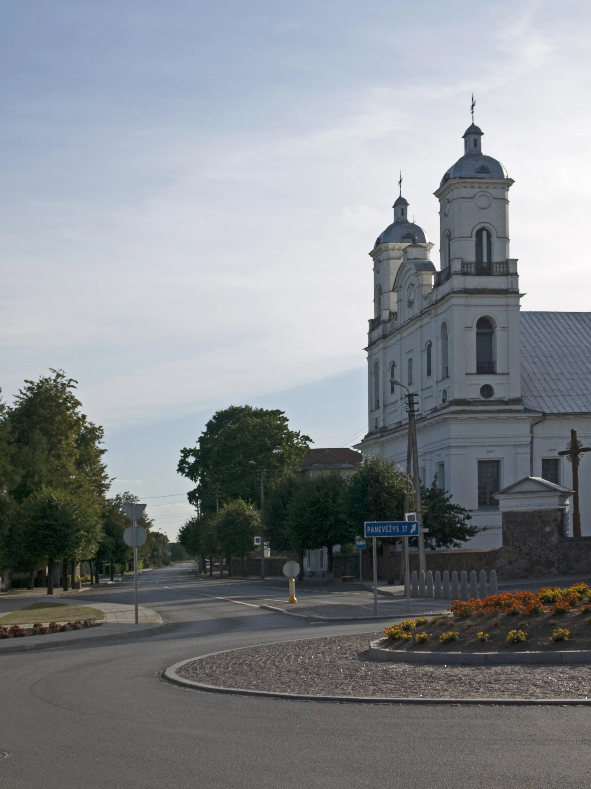 Photo showing: St. Virgin Mary's Assumption church in Vabalninkas