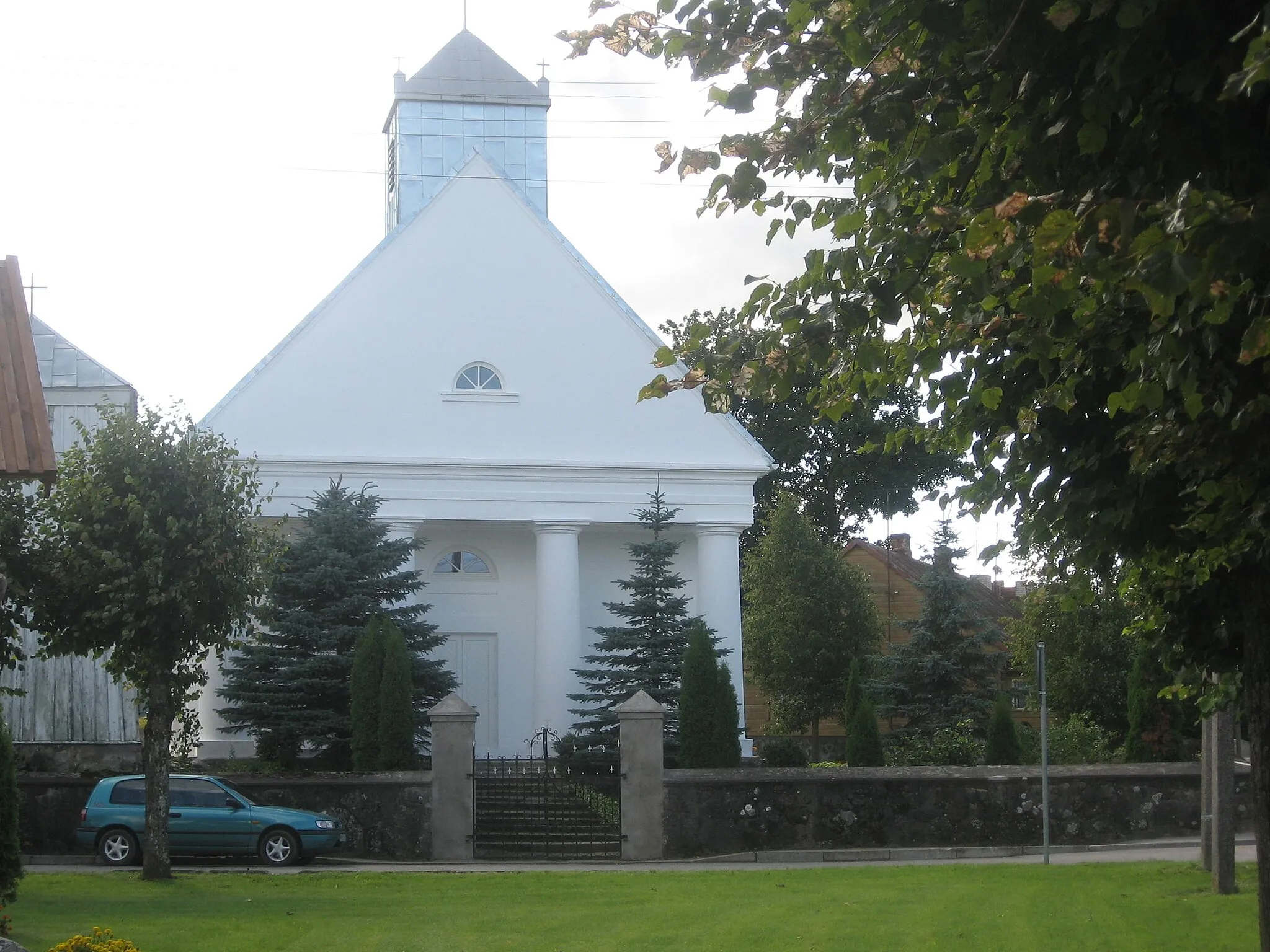 Photo showing: Žem. Naumiesčio evangelikų liuteronų bažnyčia