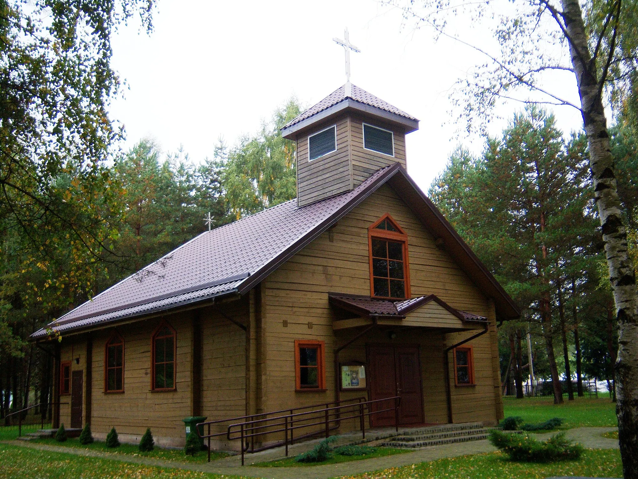 Photo showing: Chapel in Jūrė, Kazlų Rūda municipality, Lithuania