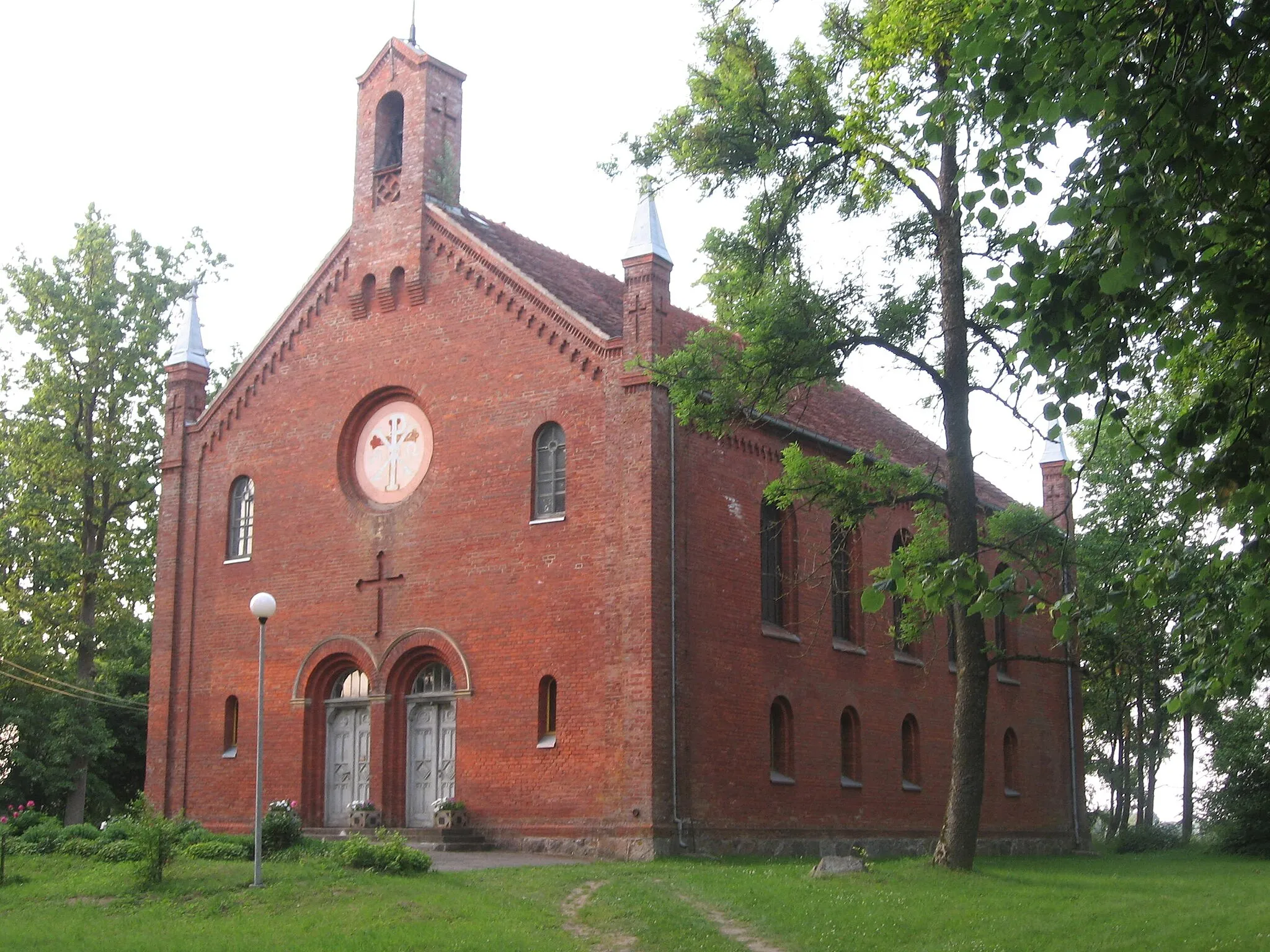 Photo showing: Saugų evangelikų liuteronų bažnyčia