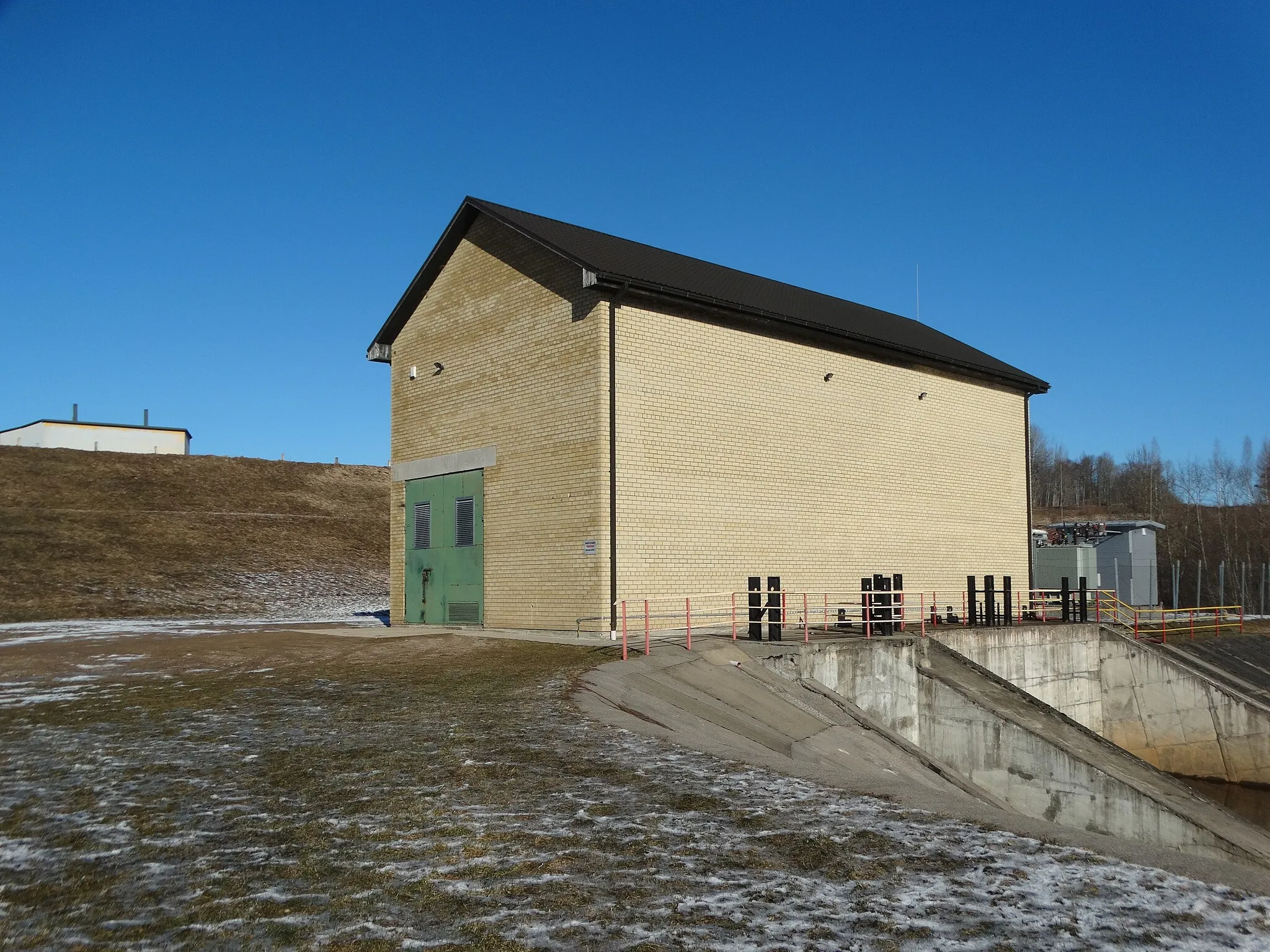 Photo showing: Balskai, SHP power plant, Tauragė District, Lithuania