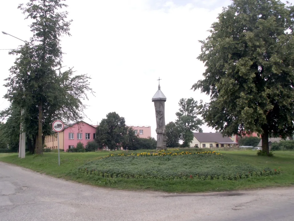 Photo showing: Kužiai – miestelis Šiaulių rajone