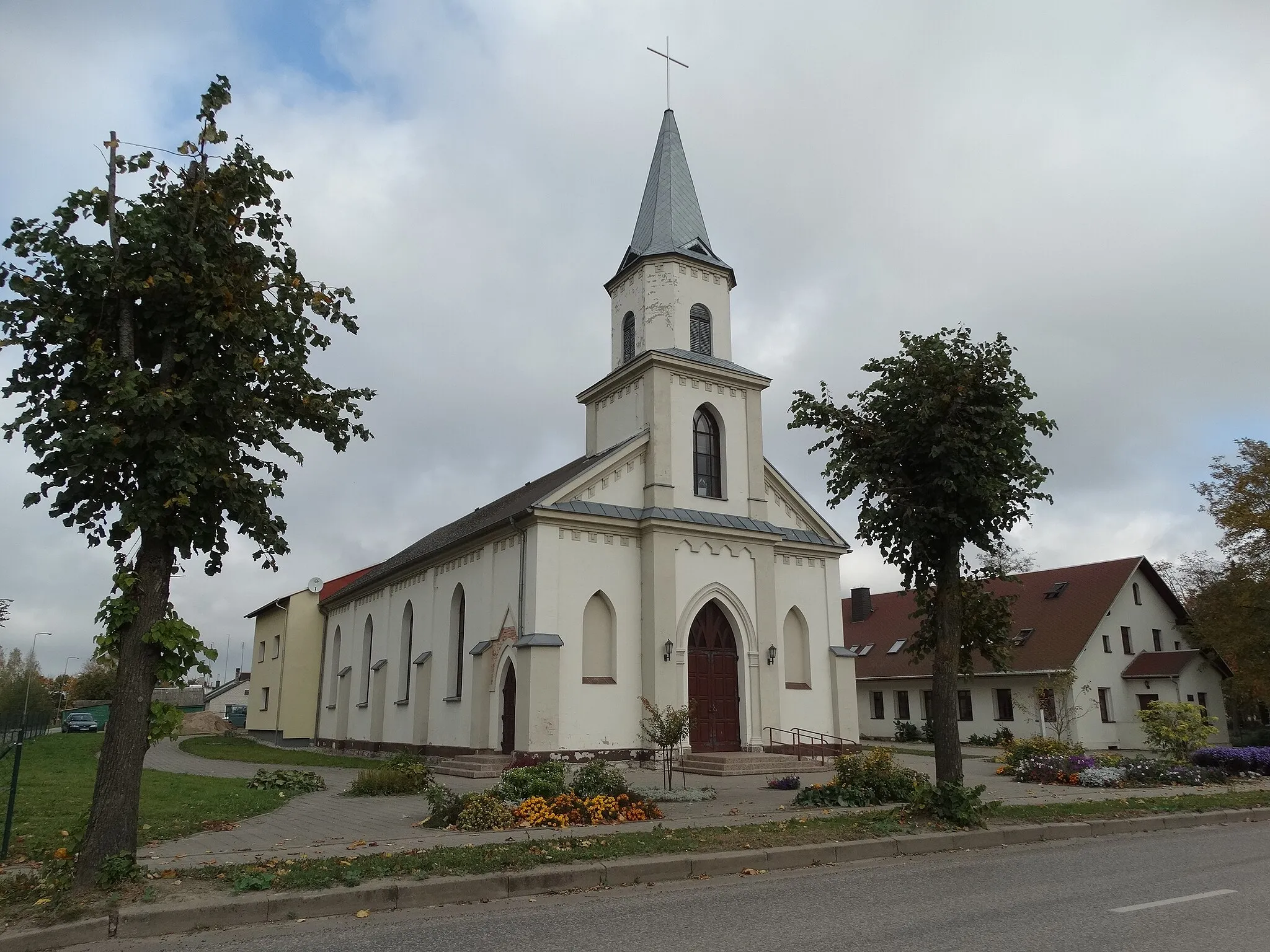 Photo showing: Evangelical Lutheran Church in Šakiai, Lithuania