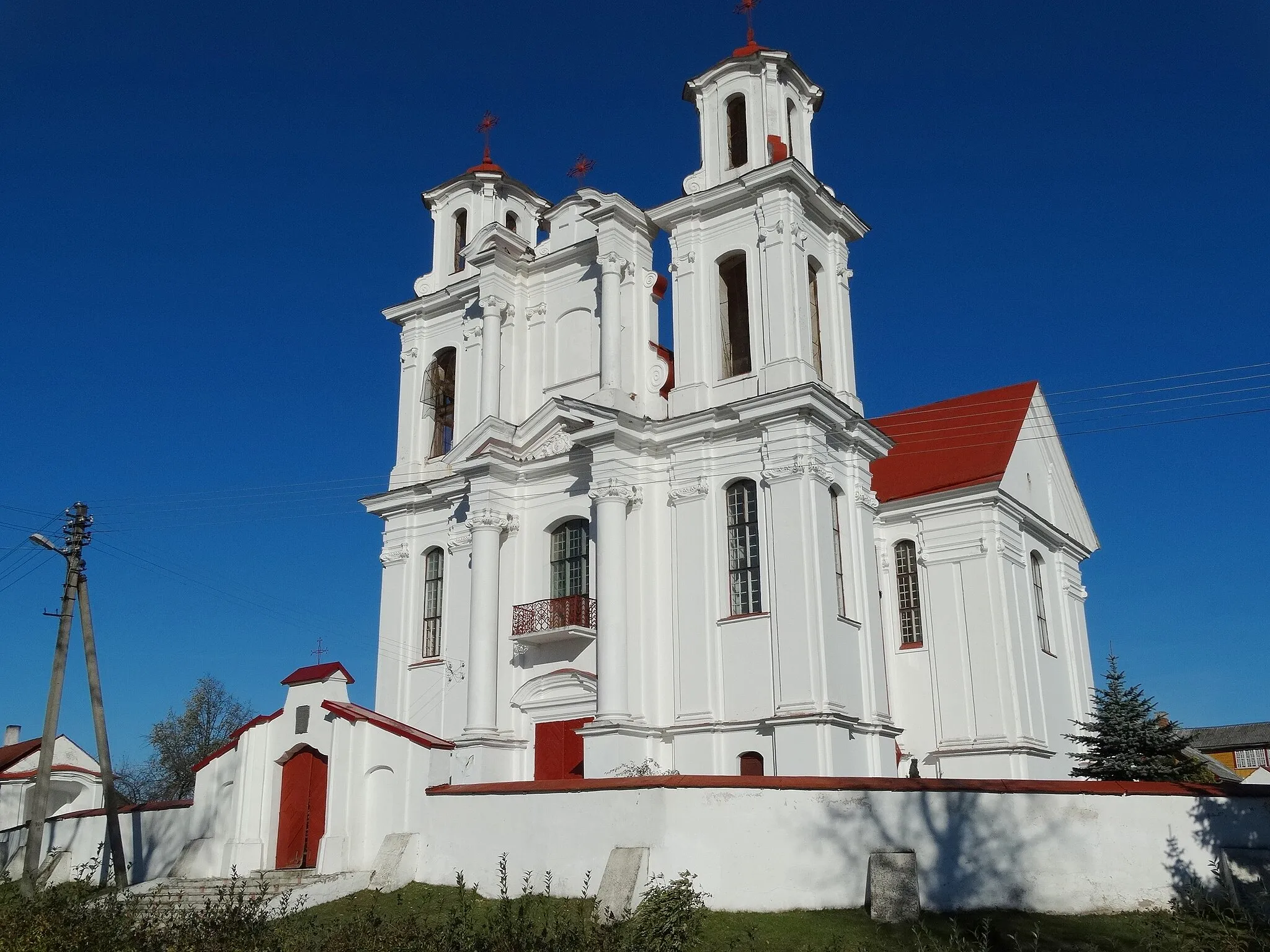 Photo showing: Roman Catholic Church, Stakliškės, Prienai district, Lithuania