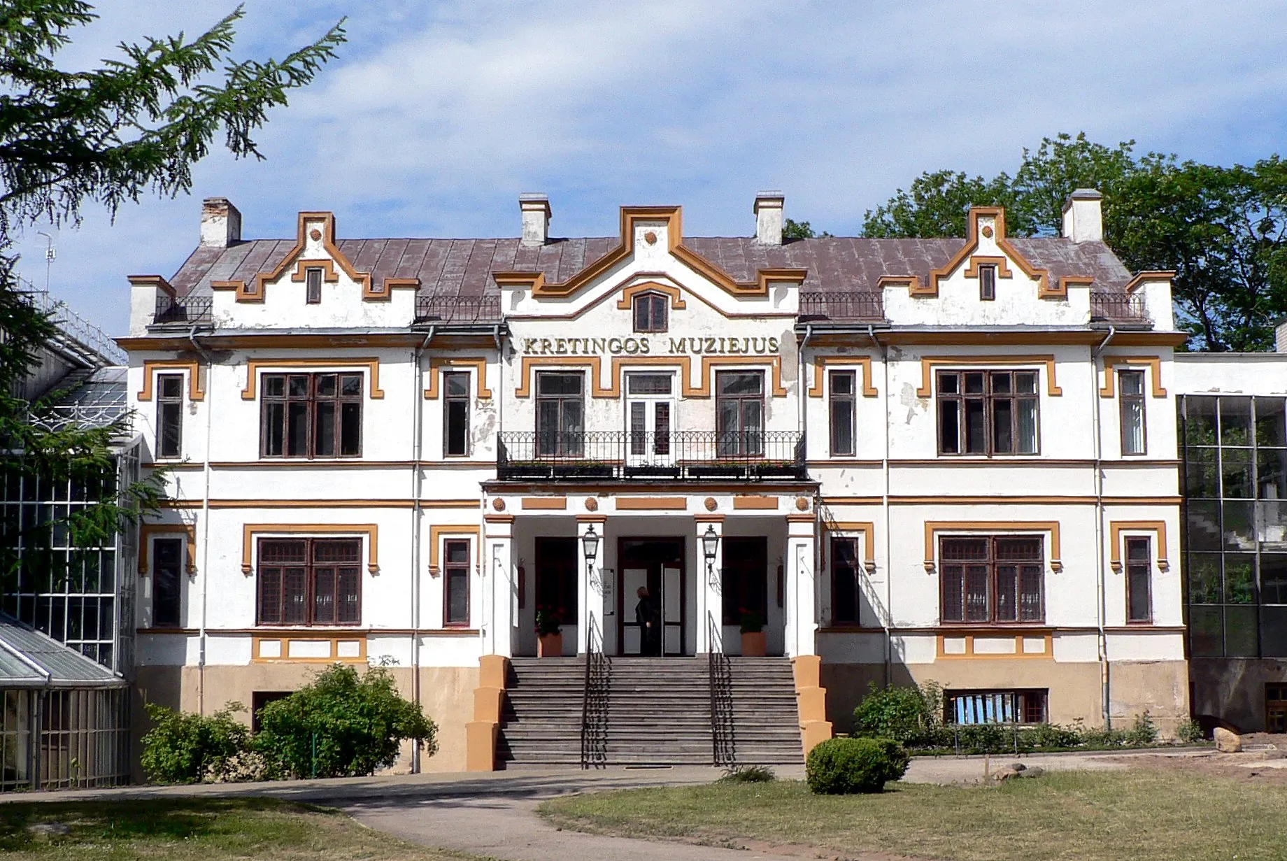 Photo showing: Chodkiewicz palace in Kretinga, Lithuania. Today a museum.