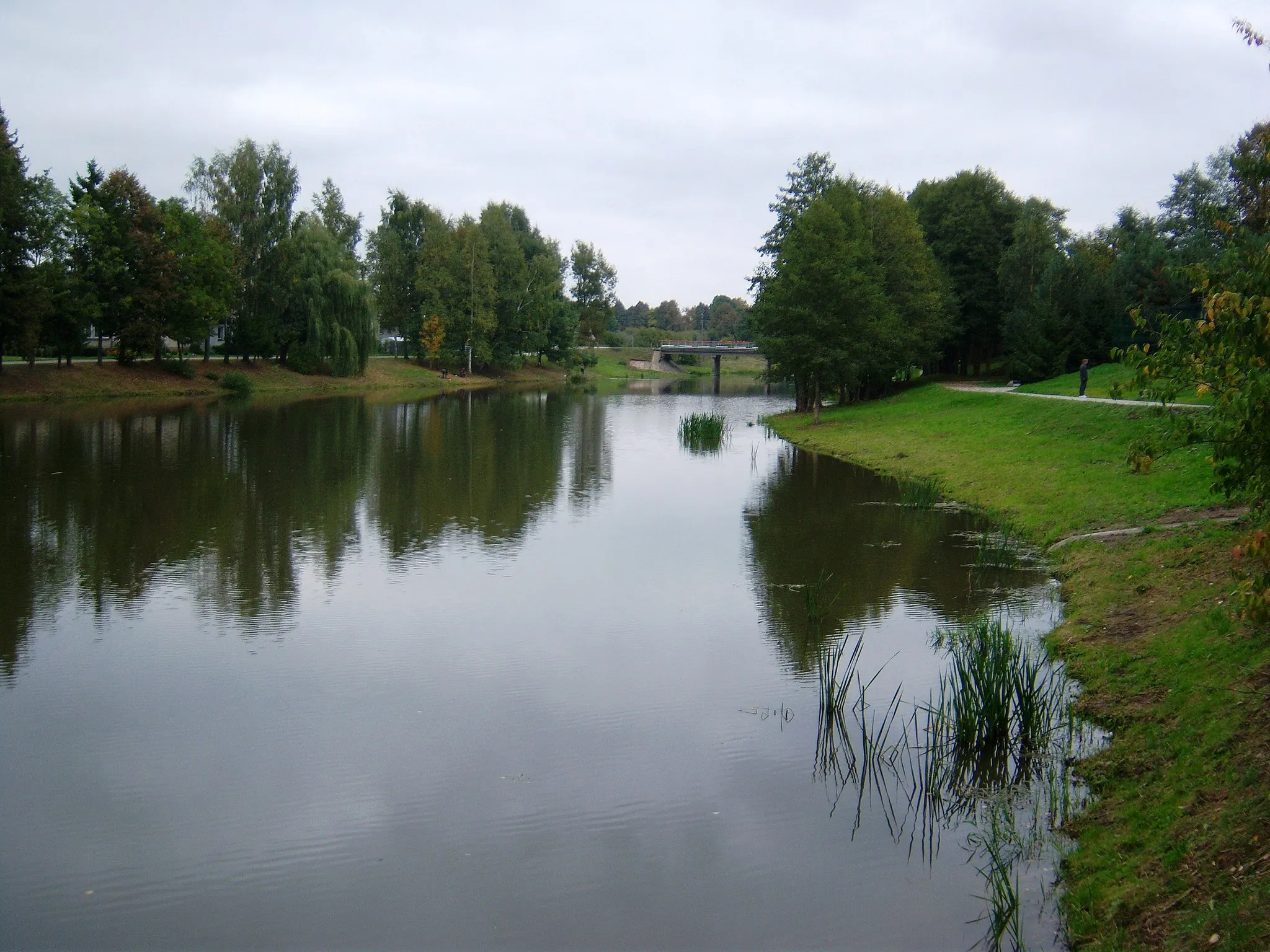 Photo showing: Klausučiai pond, Vilkaviškis District, Lithuania