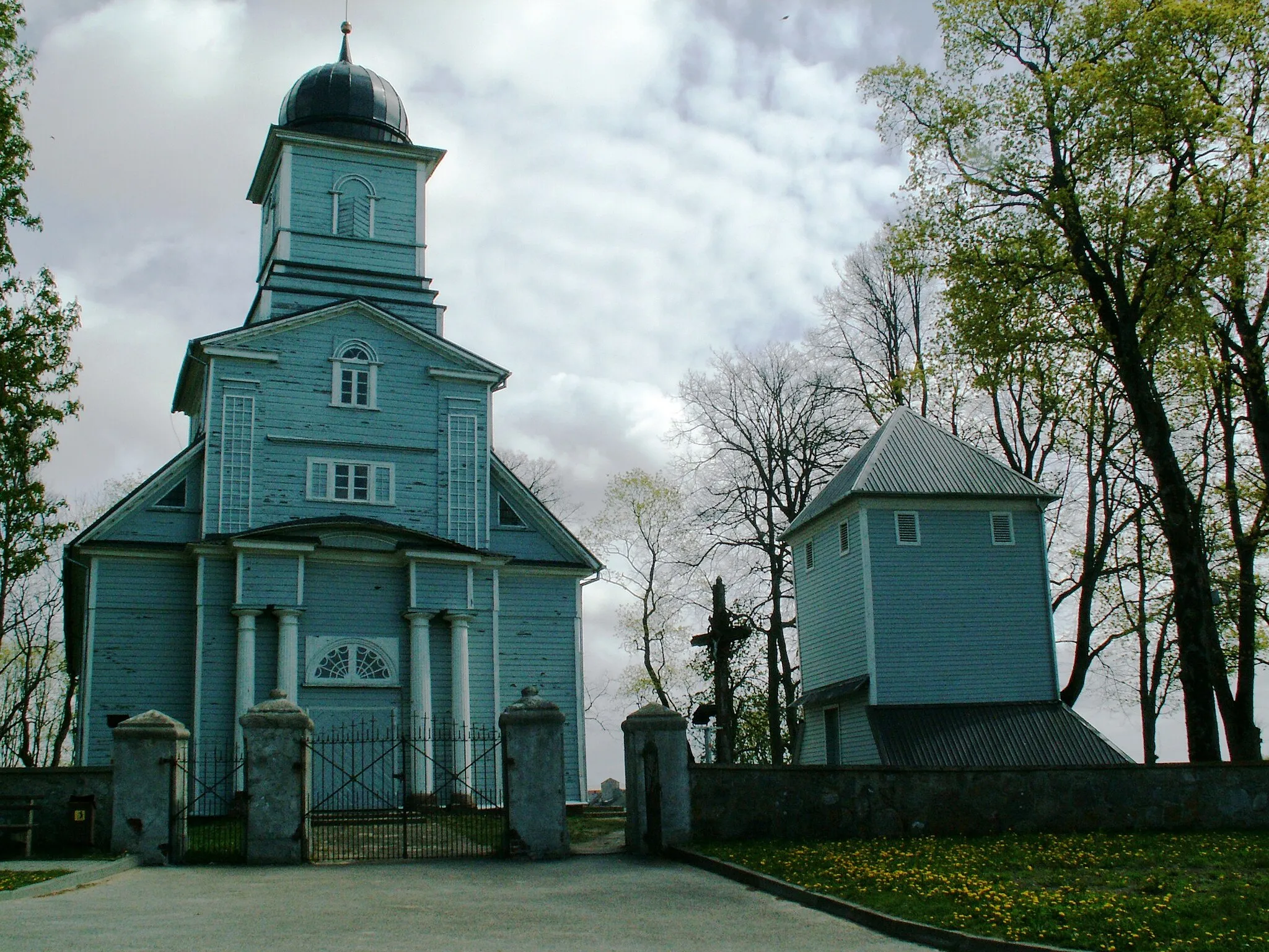 Photo showing: Laukžemė church, Kretinga district, Lithuania