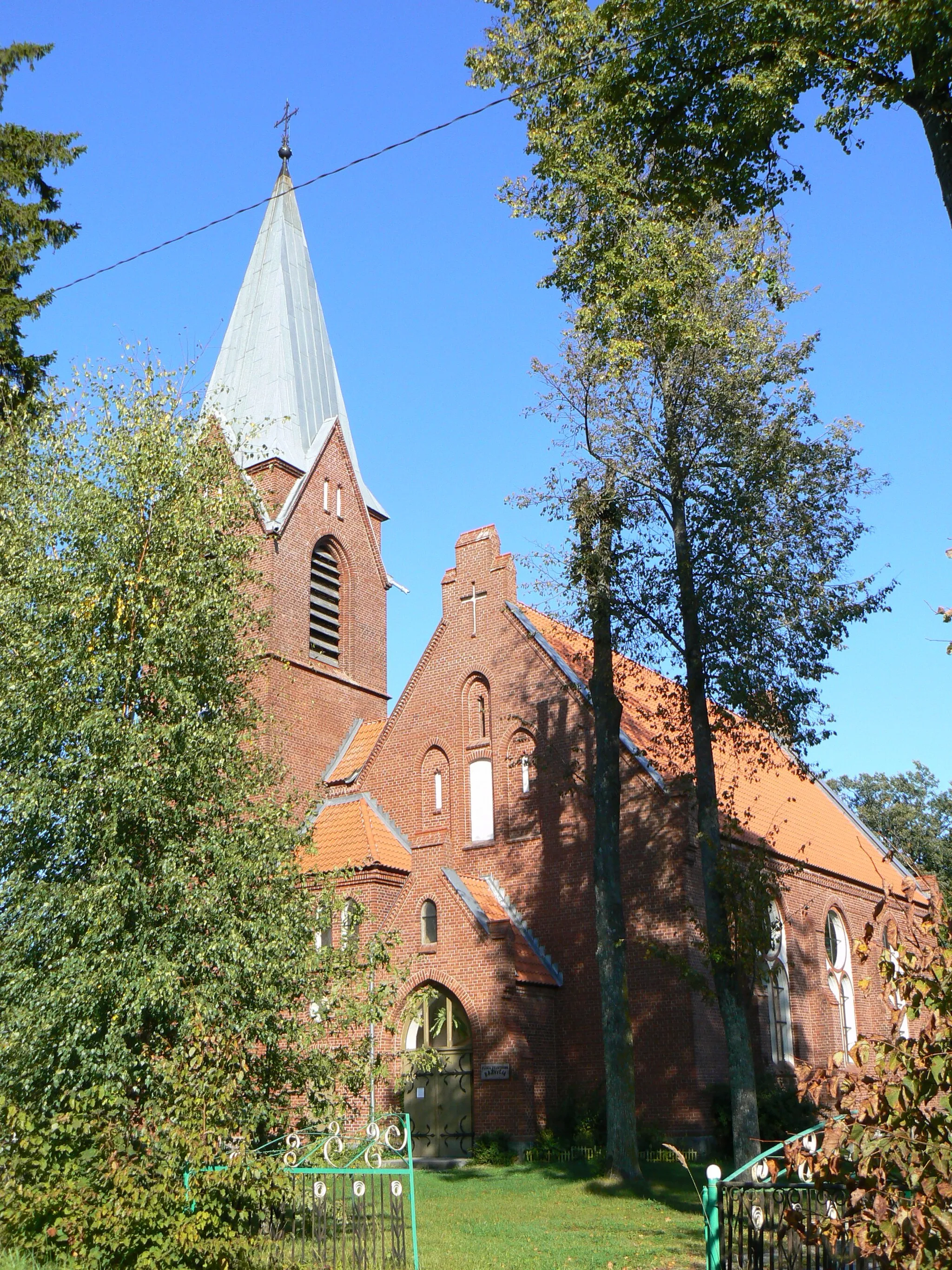 Photo showing: Church in Plikiai