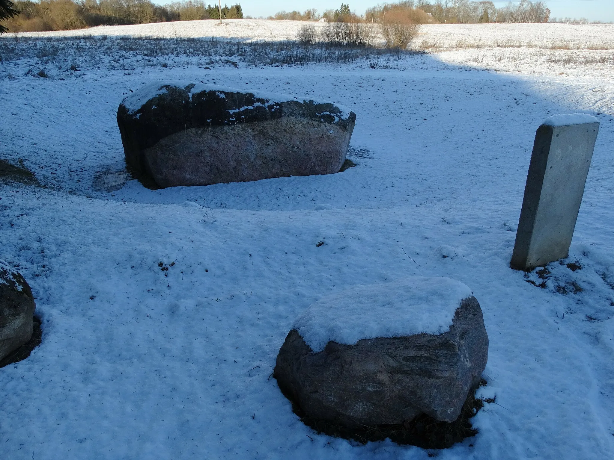 Photo showing: Nauradai Stone, Panevėžys District, Lithuania