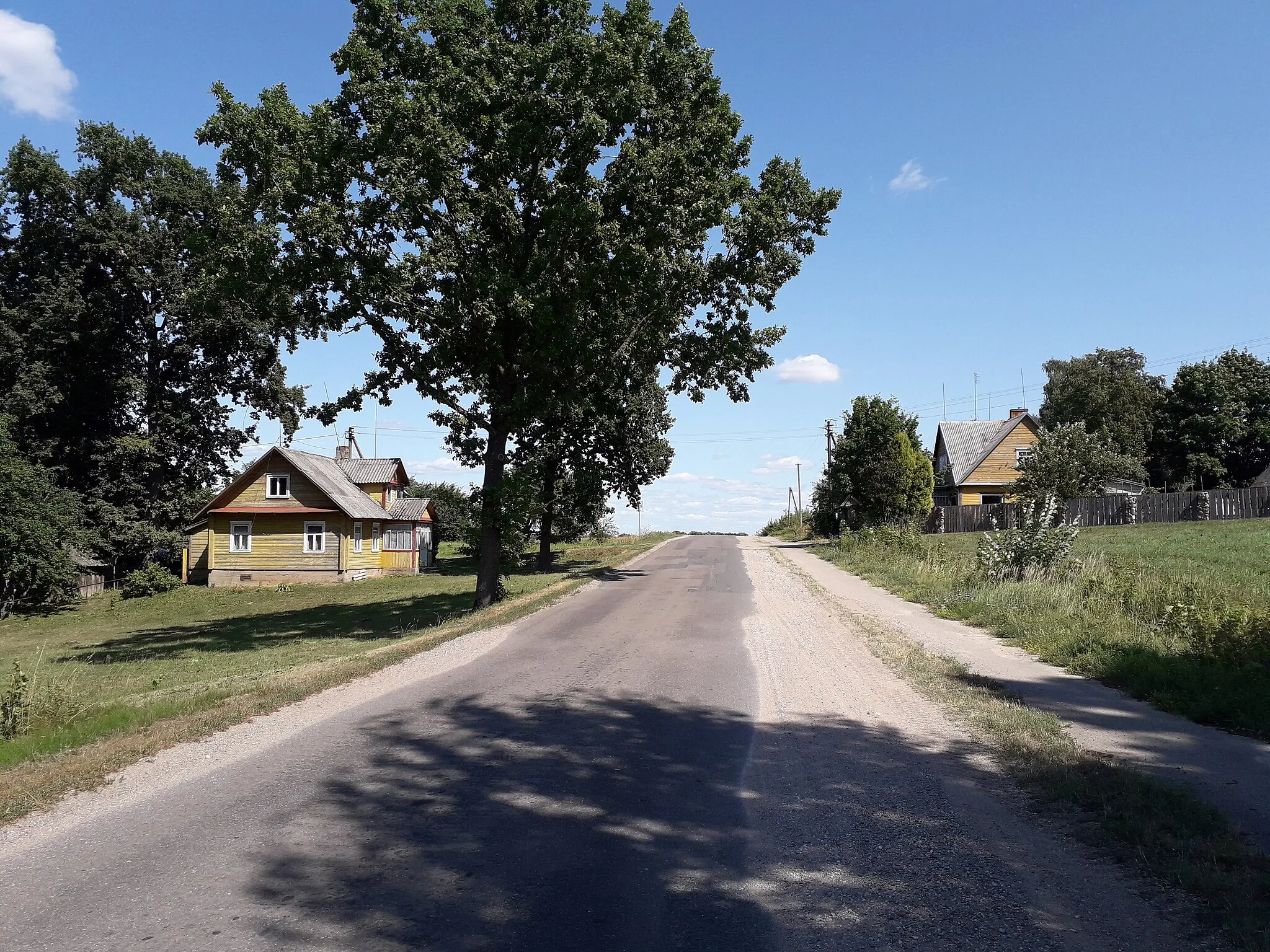 Photo showing: Kuniškiai village in Anykščiai District, Lithuania