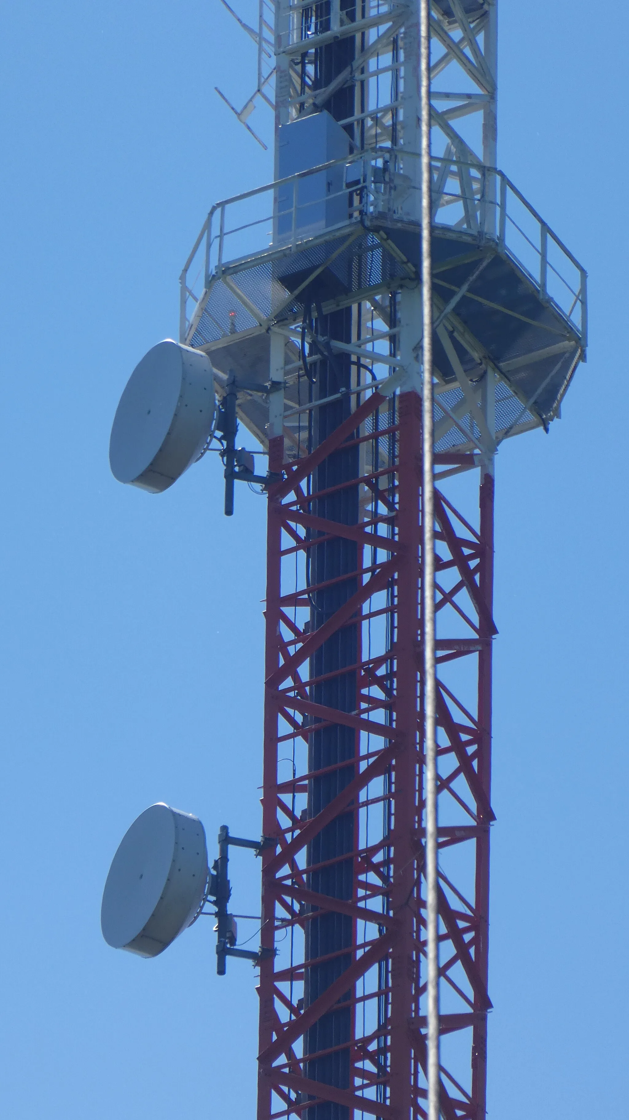 Photo showing: Antennen am Sender Saarburg