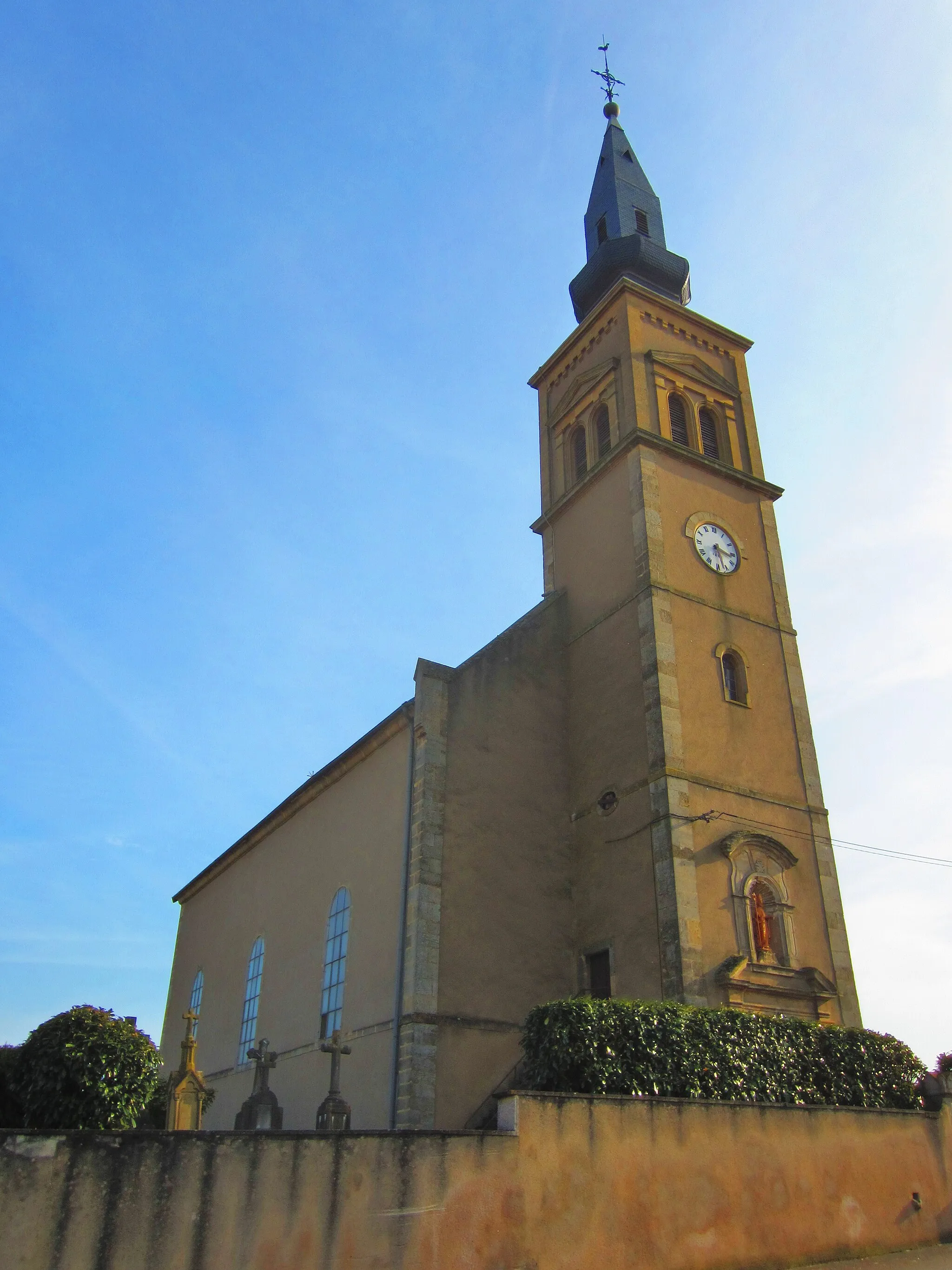 Photo showing: Puttelange Thionville church