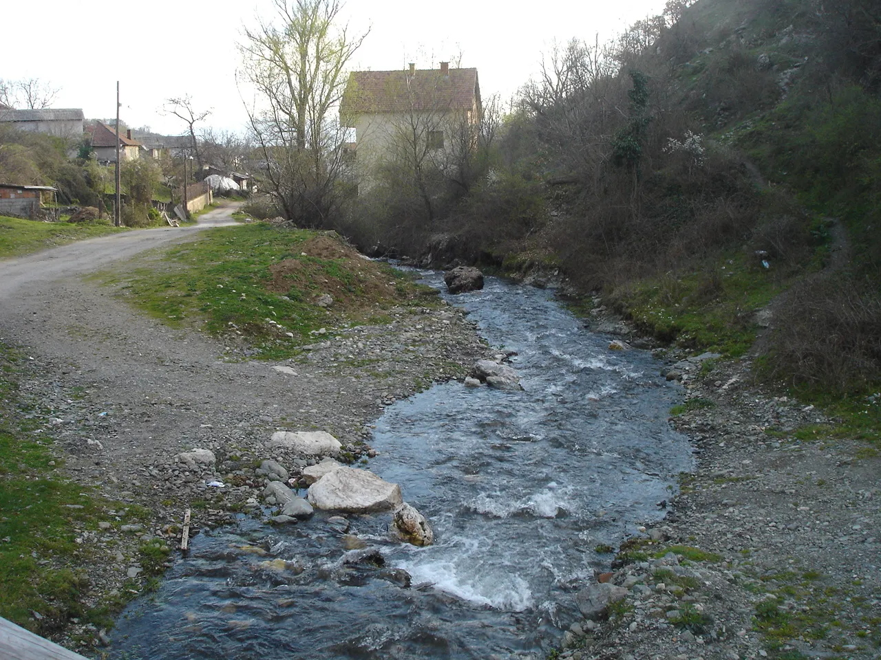 Photo showing: Ljubanci river, Macedonia