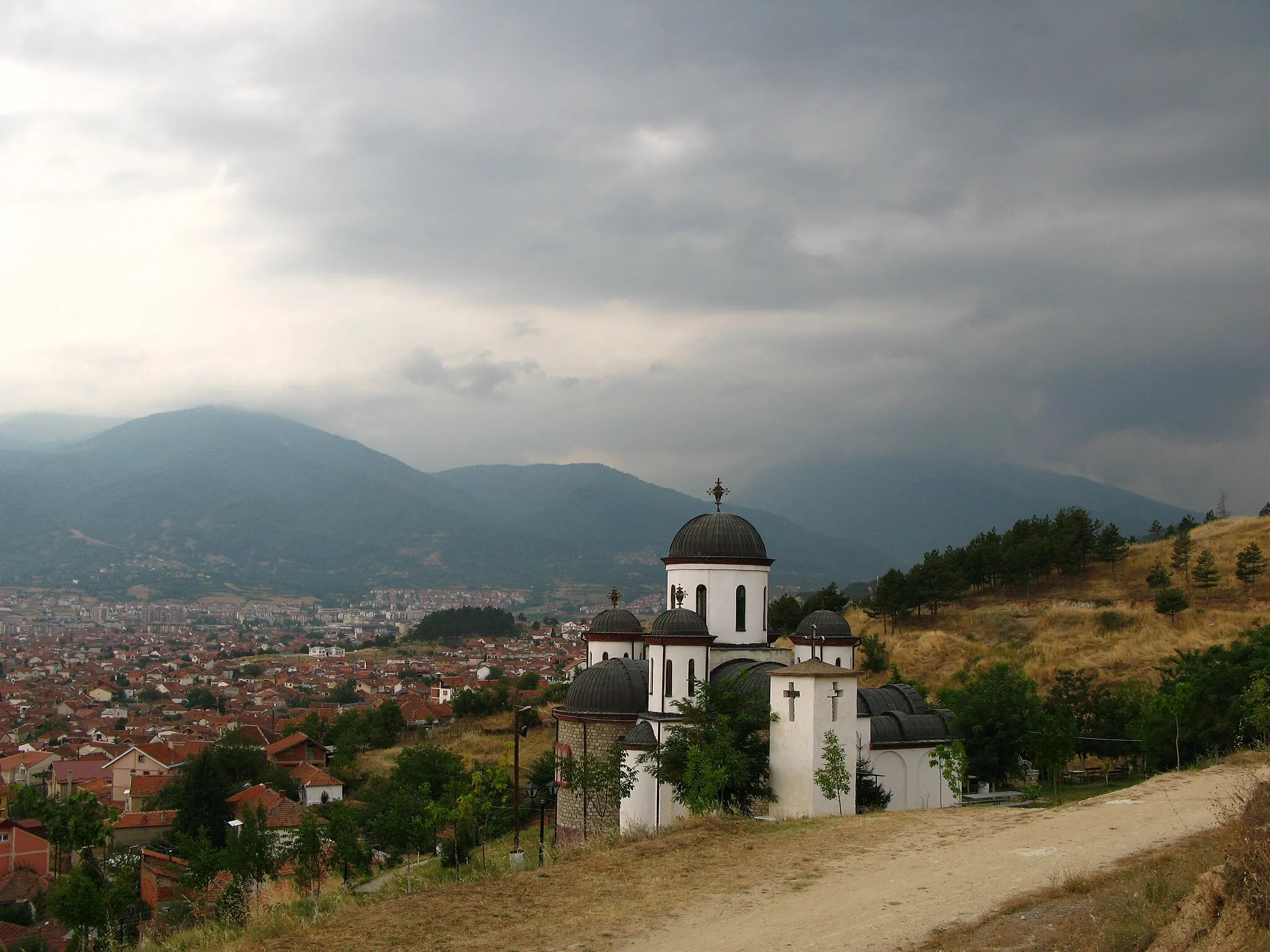 Photo showing: Church "40 martyrs of Sebaste" on Krkardash hill, Bitola, Macedonia.