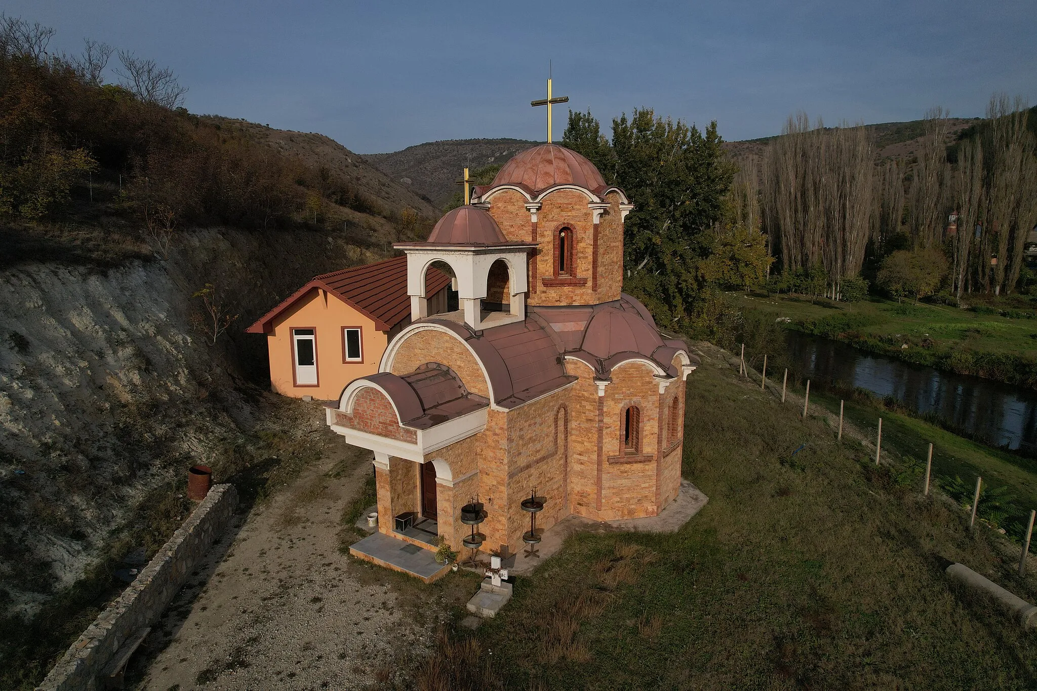 Photo showing: Church of the Ascension of Christ in the village of Pčinja