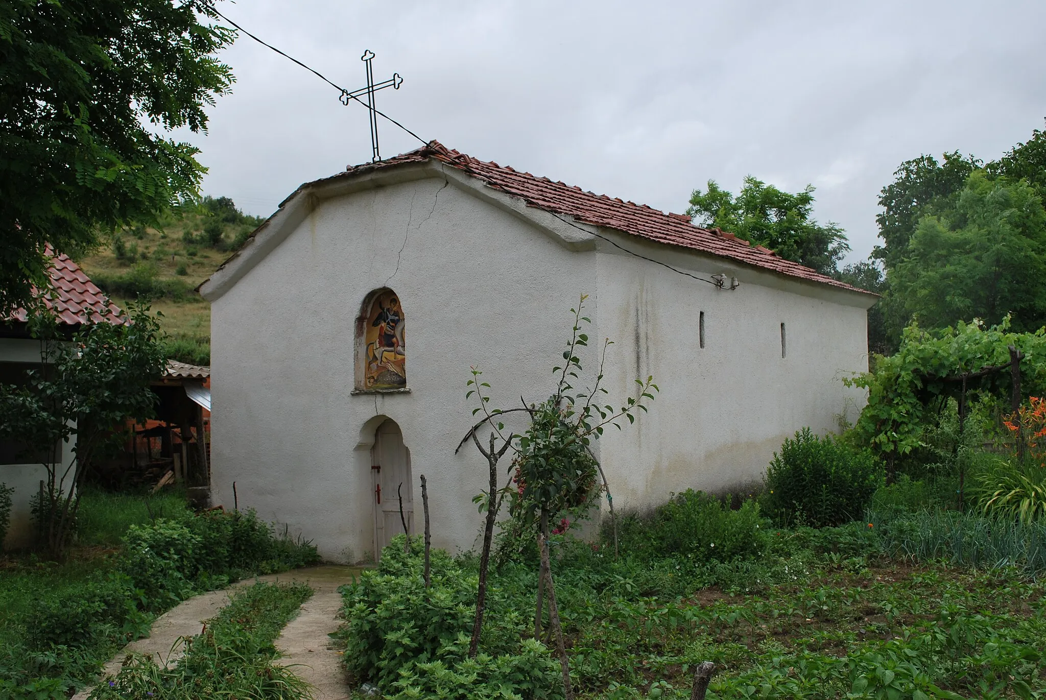 Photo showing: St. George's Church in Sušica, near Skopje, Macedonia