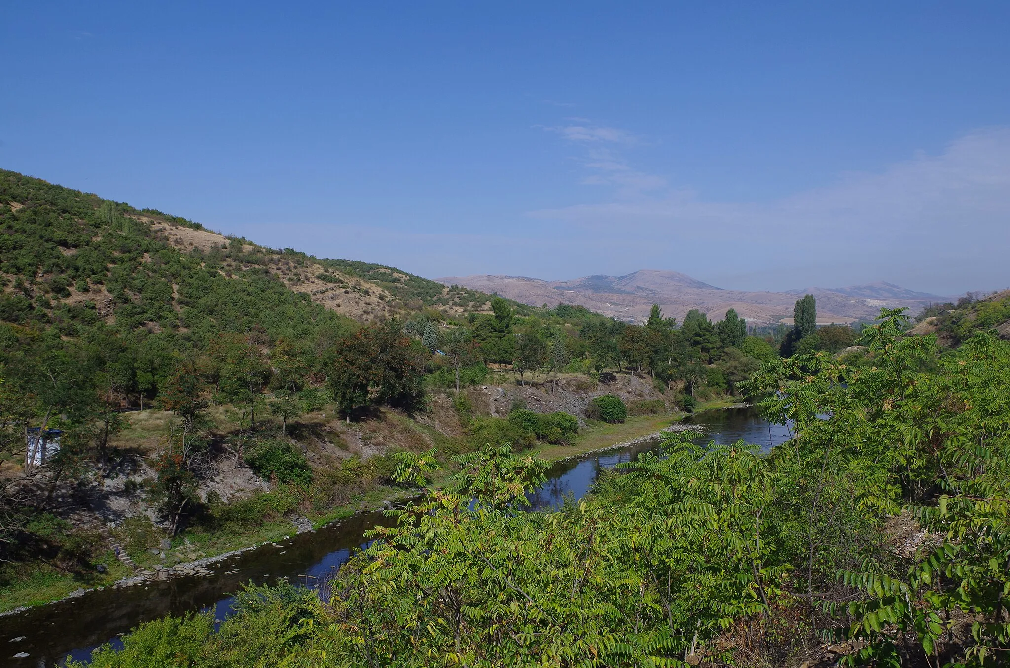 Photo showing: Crna River near the village of Vozarci