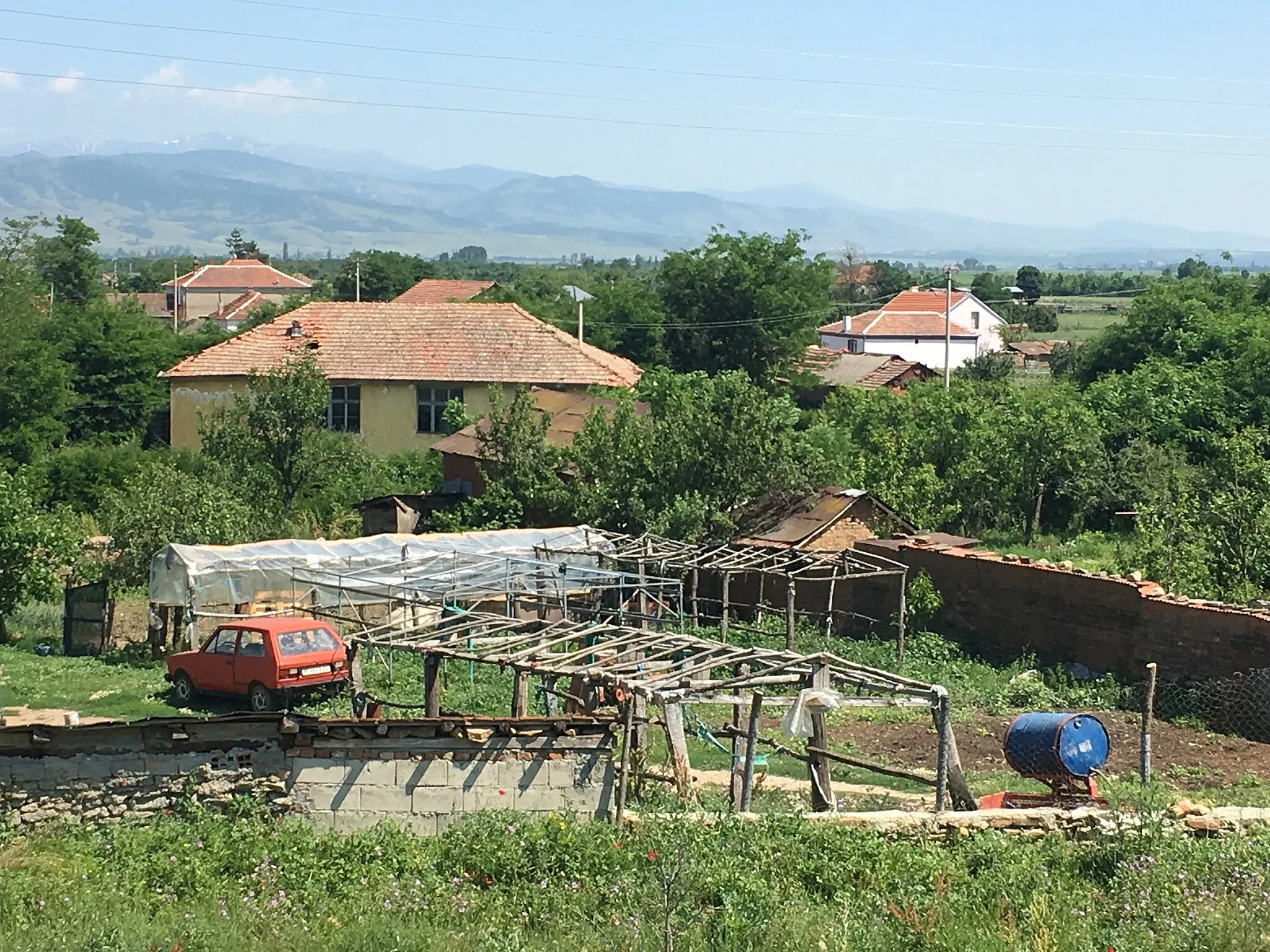 Photo showing: A view of the village of Vašarejca