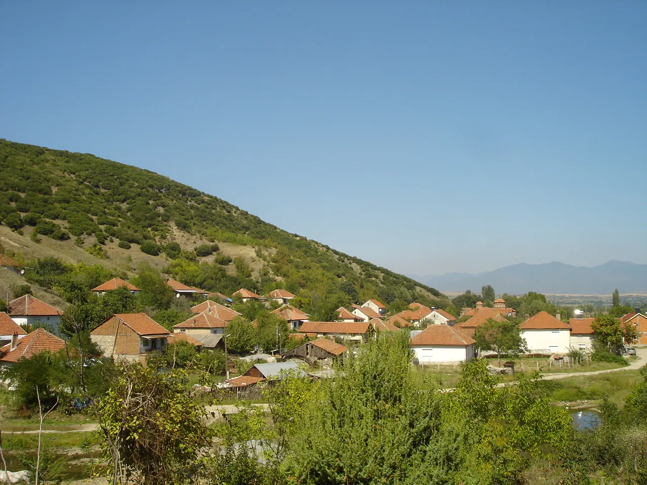 Photo showing: Vodoča village, near Strumica, Macedonia