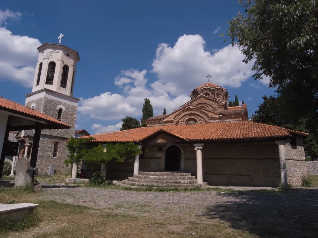 Photo showing: Света Богородица Перивлепта (Свети Климент), Охрид, Република Македония.