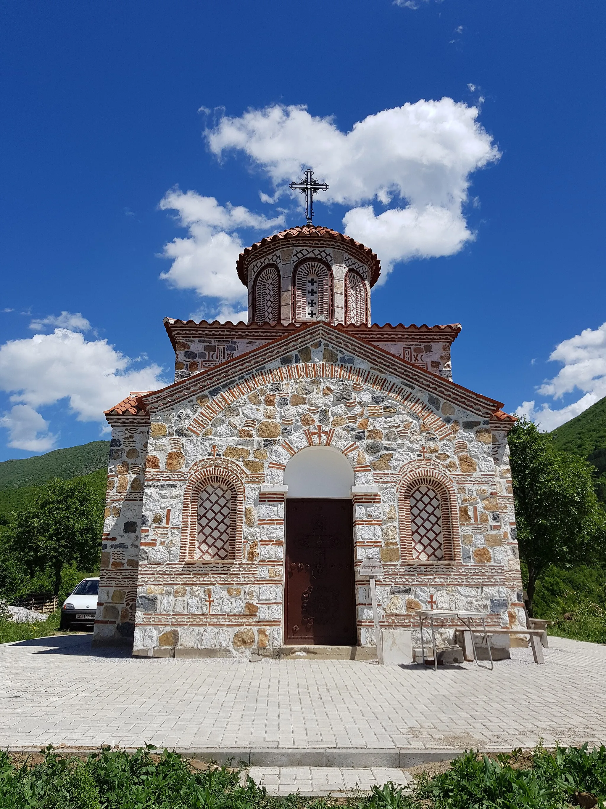 Photo showing: St. Catherine Church in Stenče, Macedonia