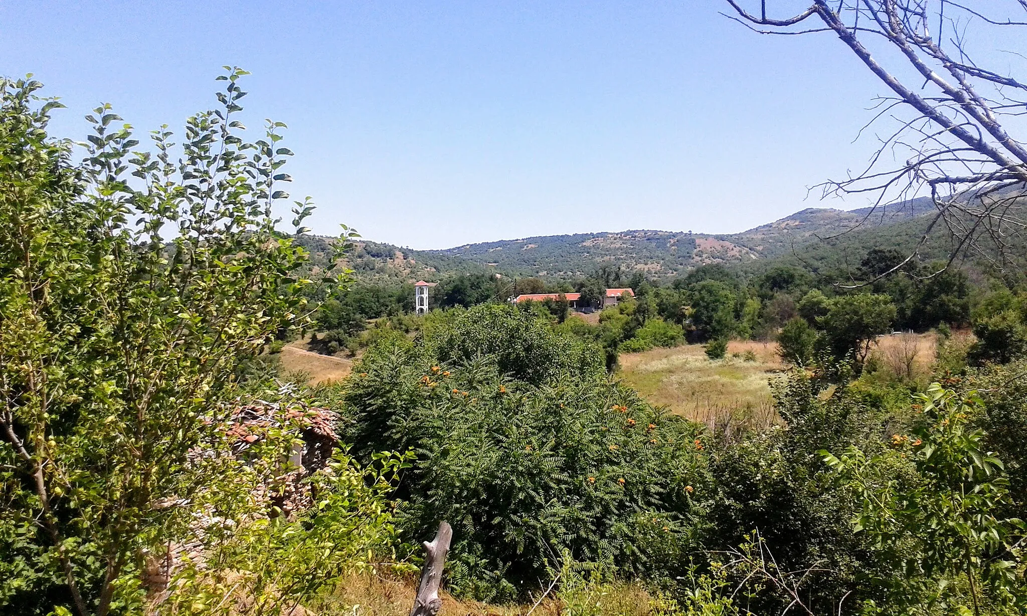 Photo showing: View of the Church of the Ascension of Christ in the village Gradmanci