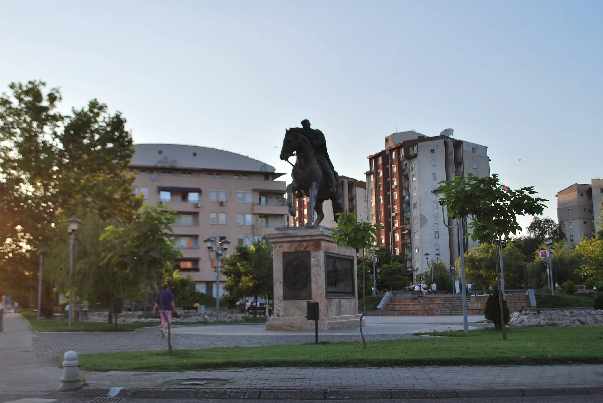 Photo showing: Jane Sandanski neighbourhood, Municipality of Aerodrom, Macedonia
