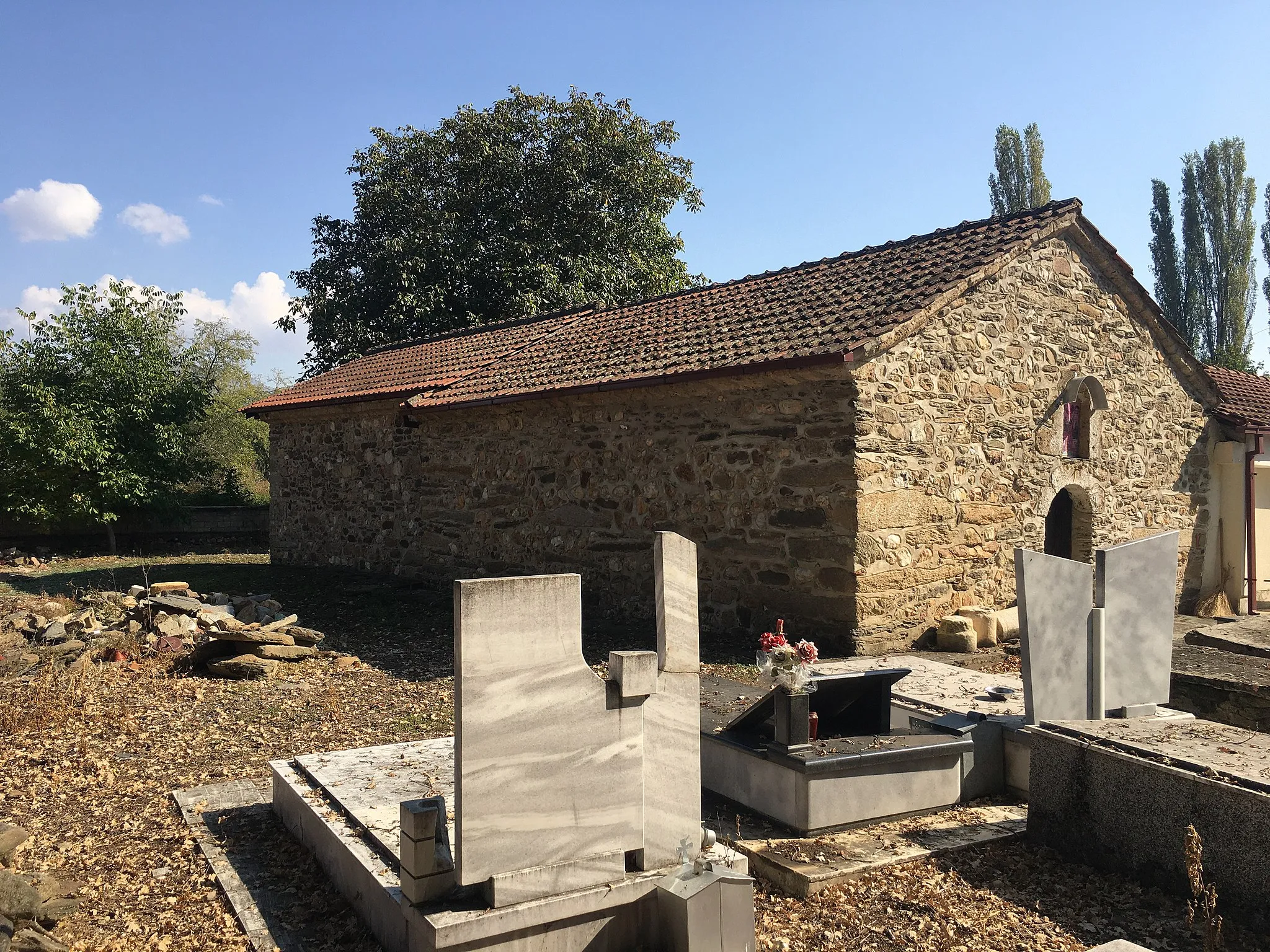 Photo showing: Nativity of the Theotokos Church in the village of Kostinci