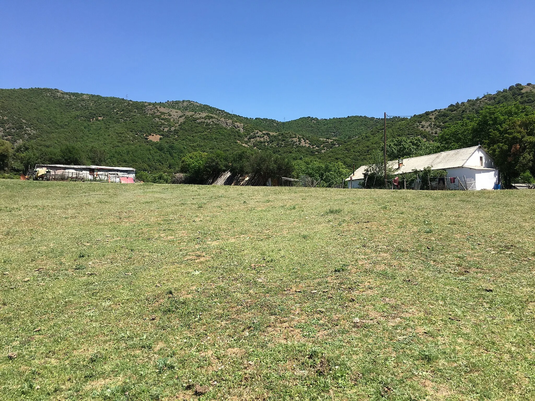 Photo showing: Houses in the village of Košarka