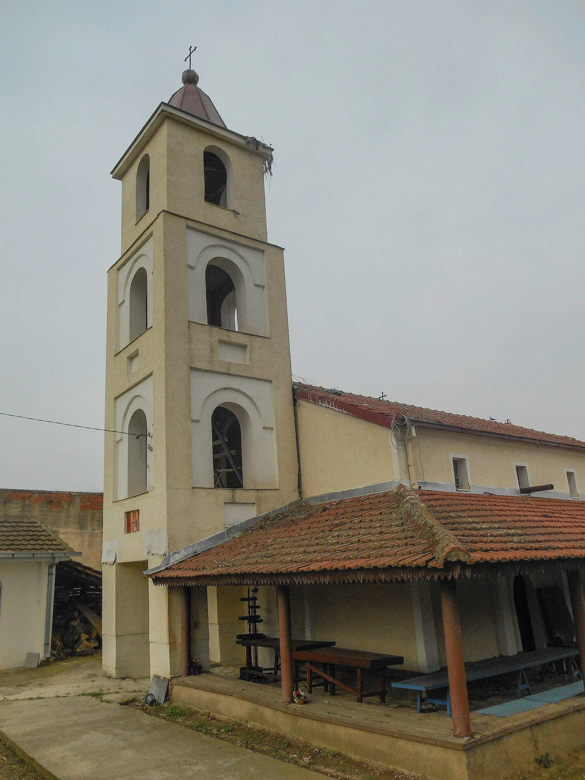 Photo showing: Црквата Свети Илија во Сачево