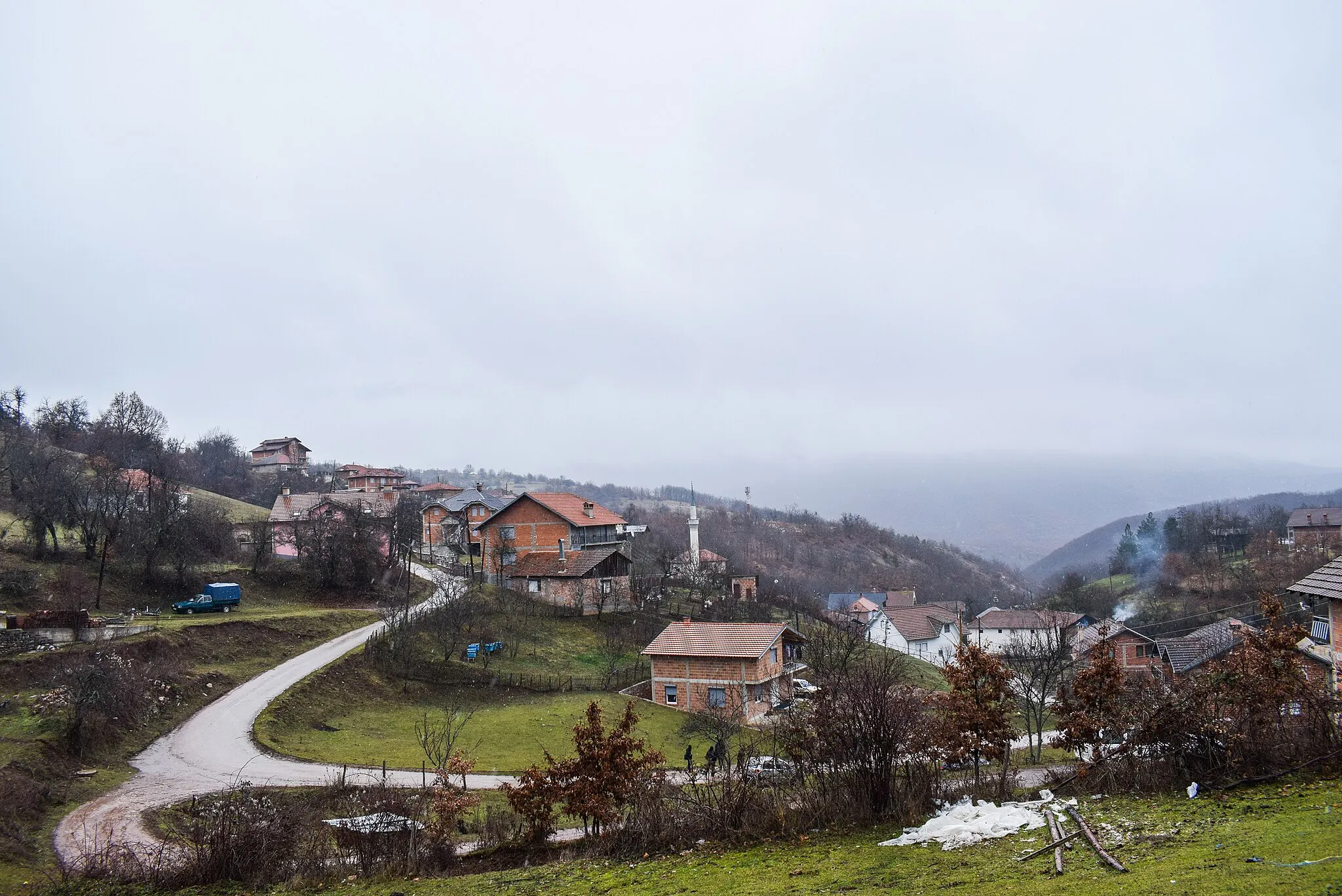 Photo showing: Bogovica, Struga (Winter)