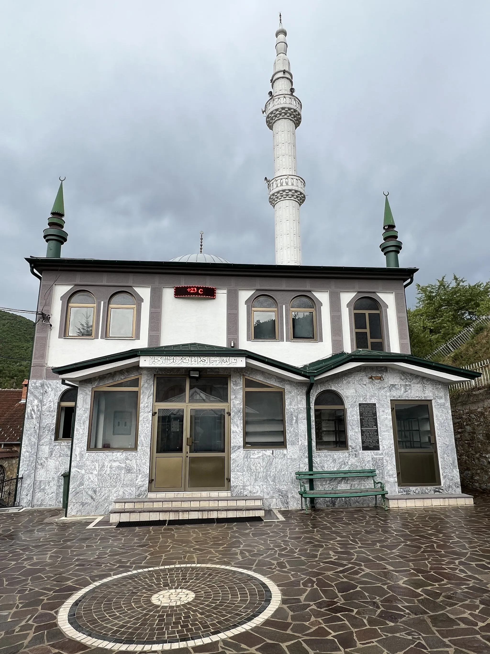 Photo showing: The mosque in the village of Lakavica