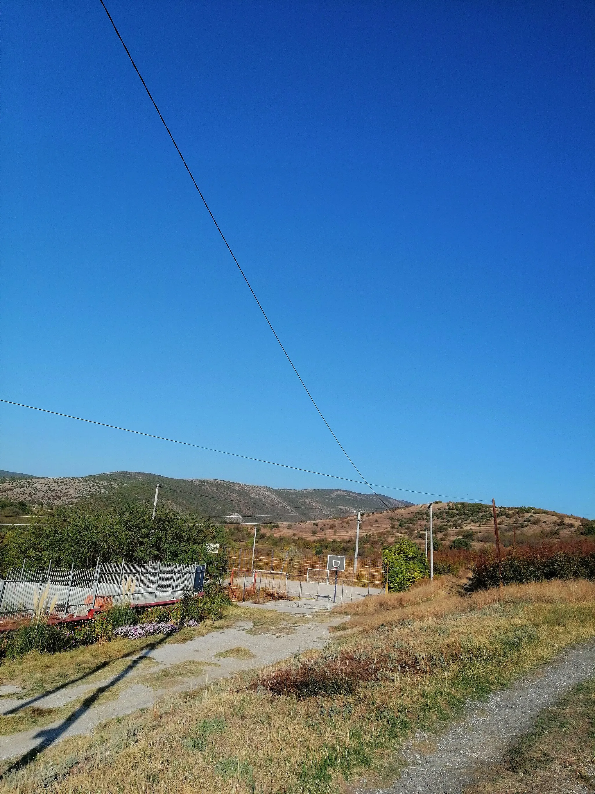 Photo showing: Playground in the village Orman