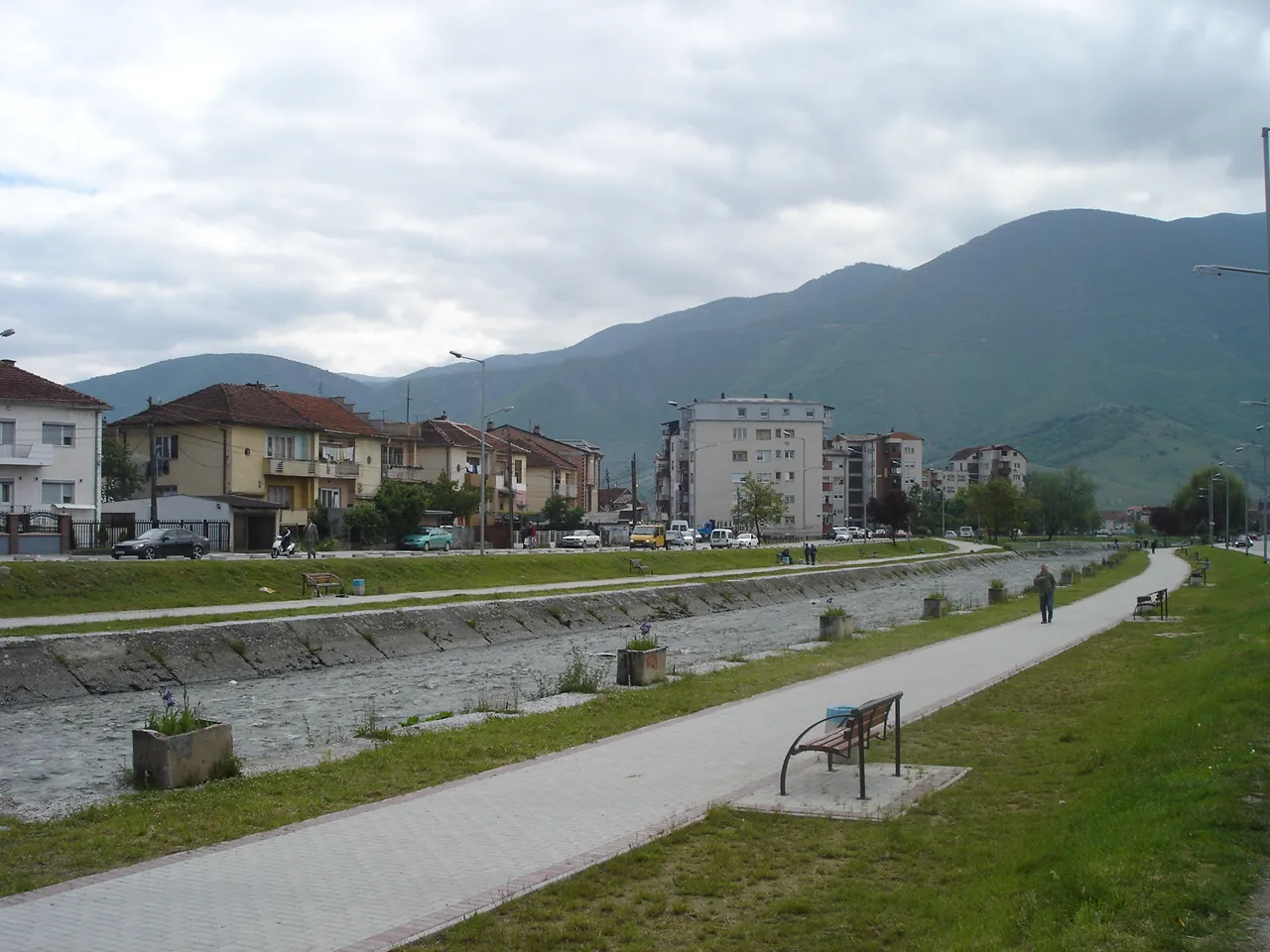 Photo showing: Kay of river Vardar in Gostivar, Macedonia