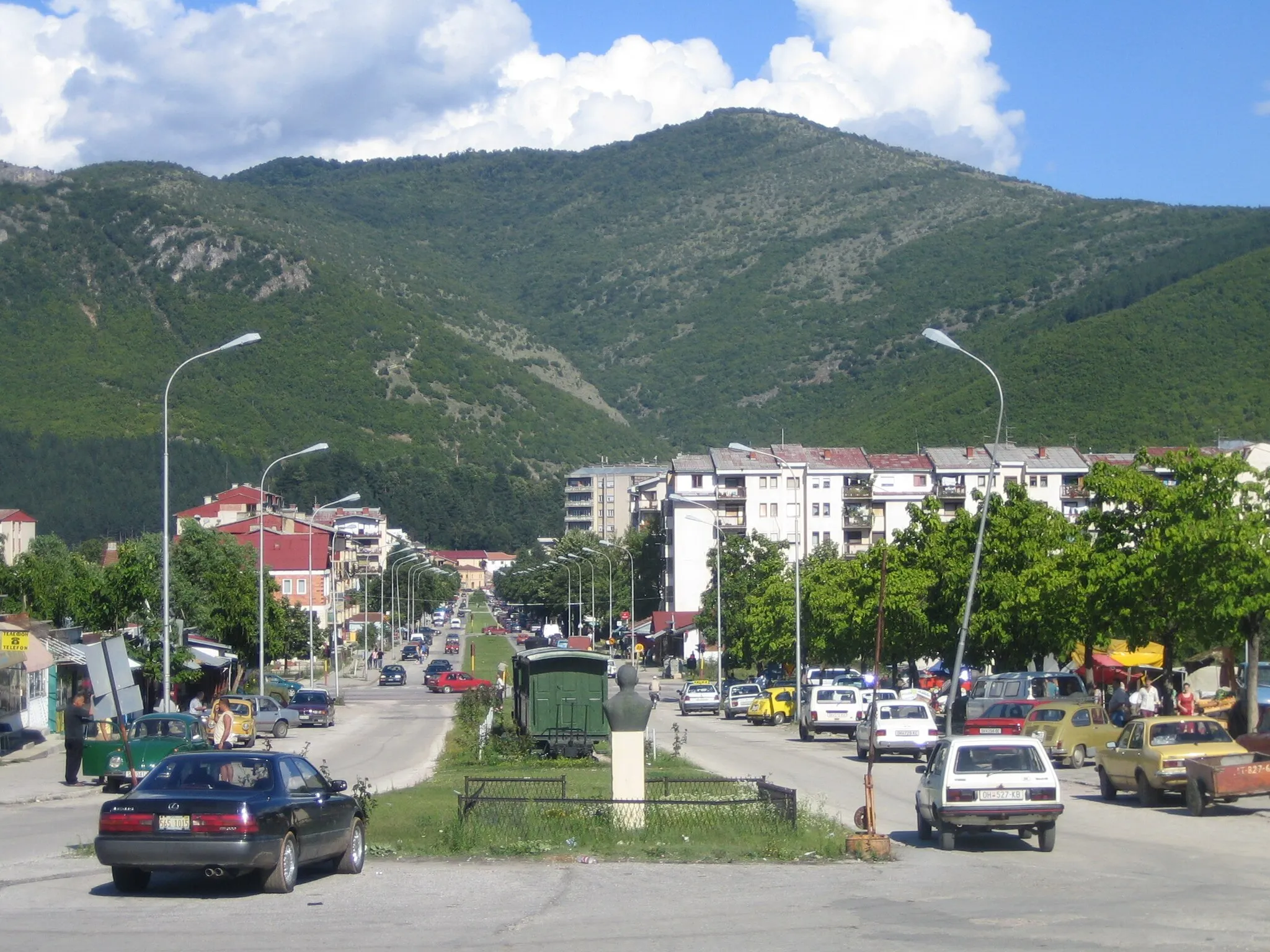 Photo showing: View on Kičevo, Macedonia