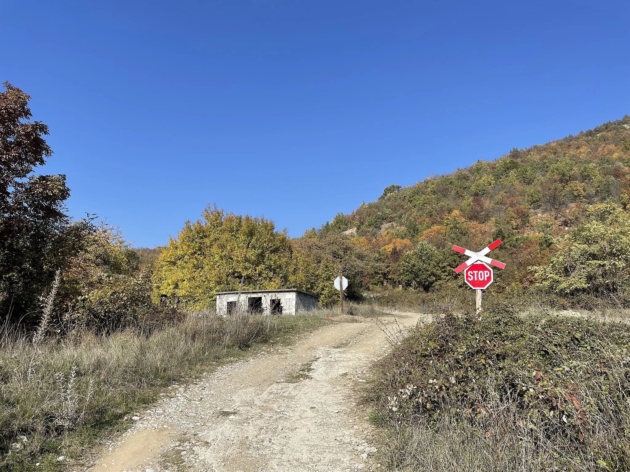 Photo showing: Orašje train station