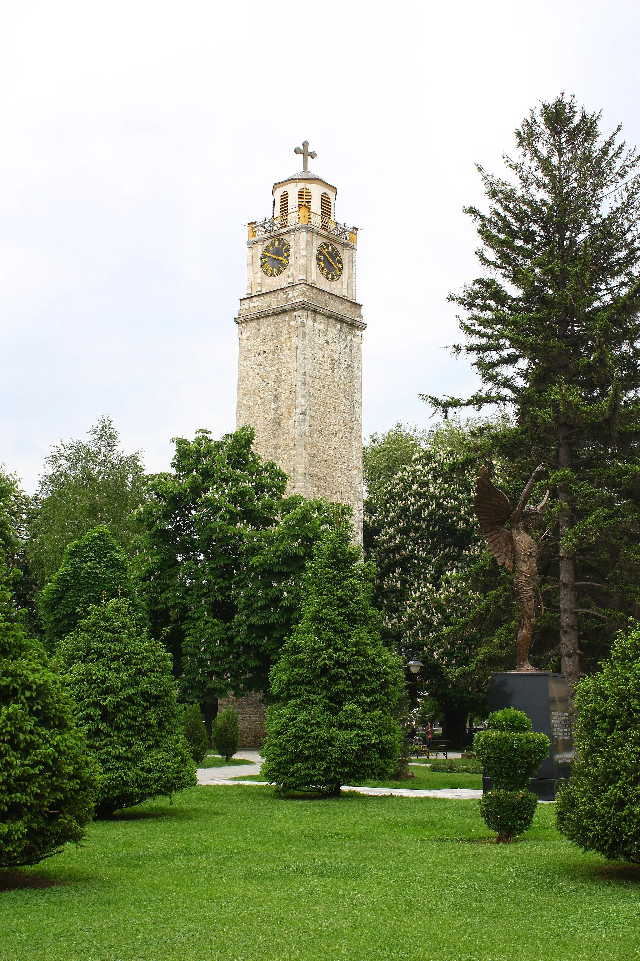 Photo showing: Clock tower in Bitola, Macedonia