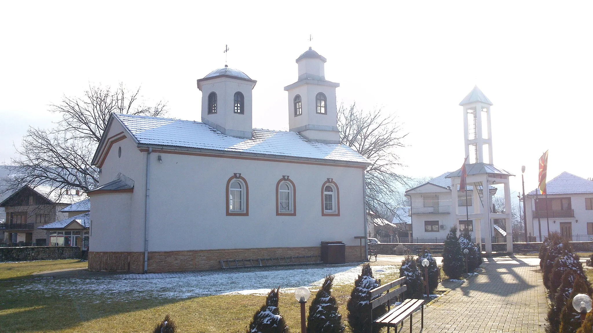 Photo showing: Nativity of the Theotokos Church in Saraćino, Metovo, Macedonia