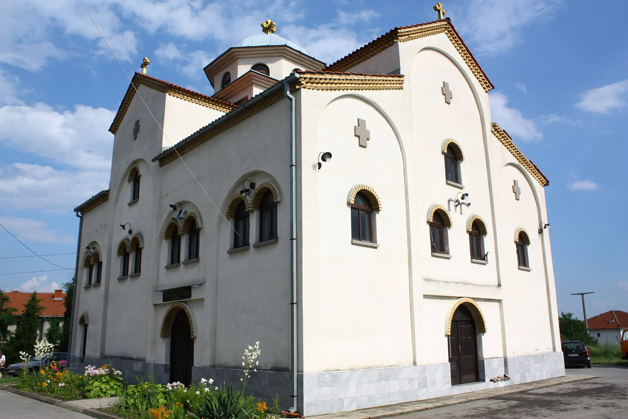 Photo showing: Dormition of the Theotokos Church in Probištip, Macedonia