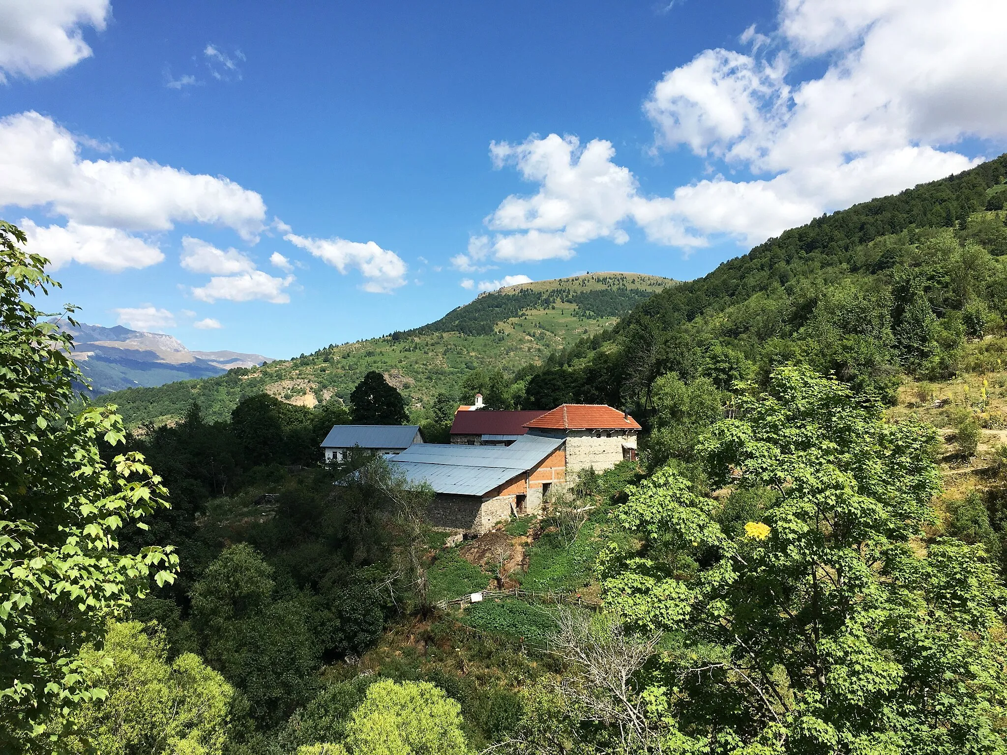 Photo showing: Houses in the village of Bogdevo